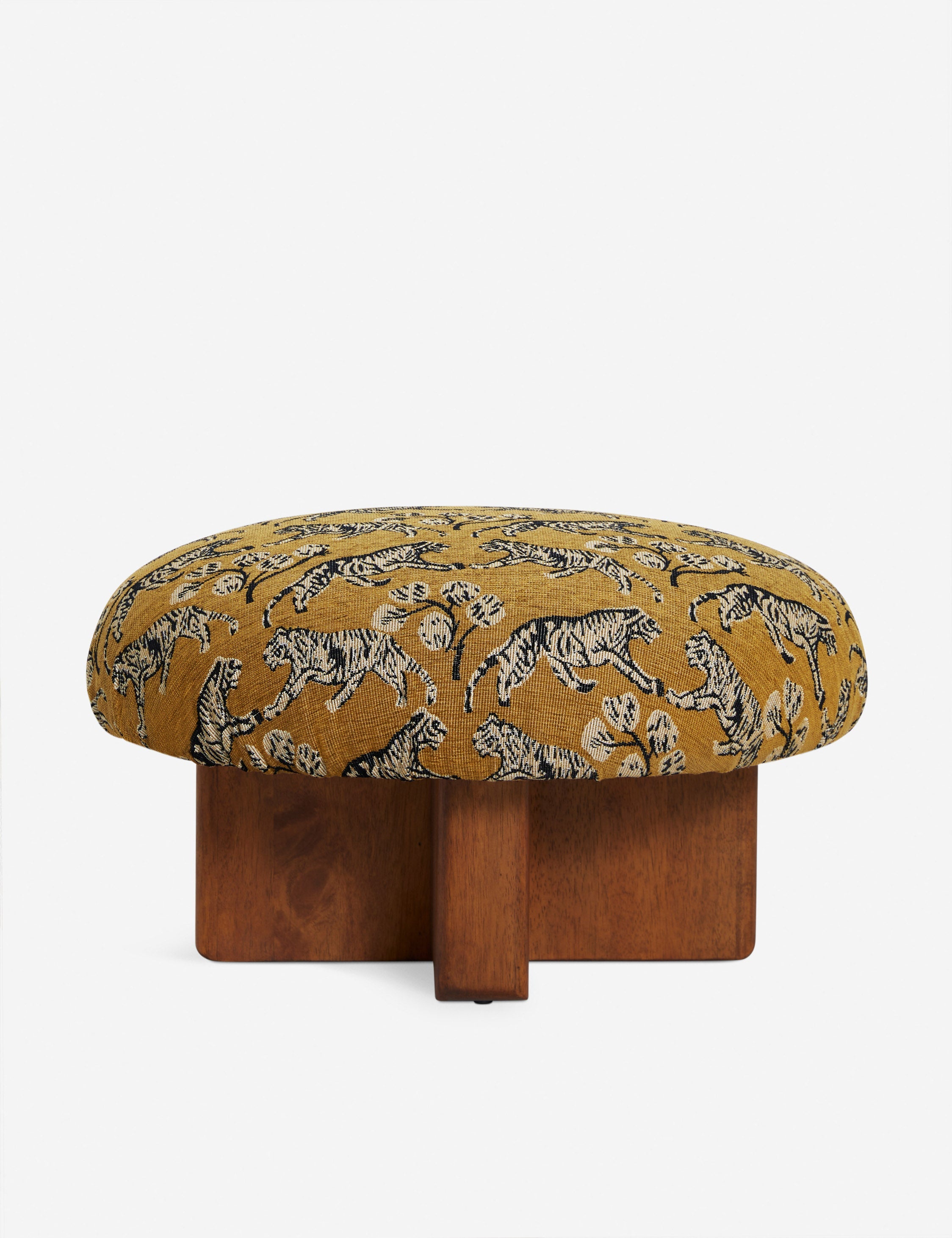Lulu and Georgia Dashell Ottoman by Sarah Sherman Samuel