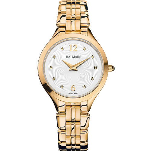 Balmain Maestria Lady Round II White Dial Women 30mm