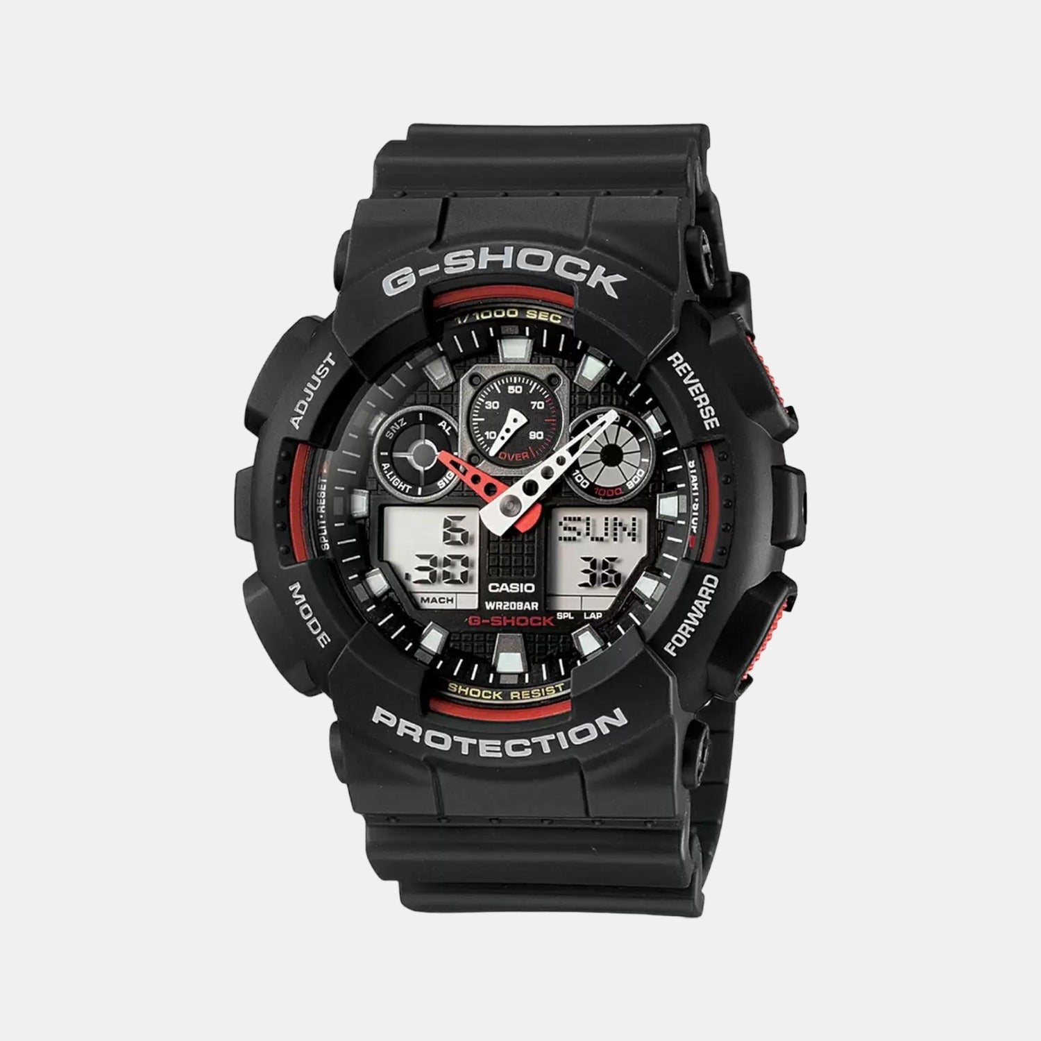 Casio G-Shock Men Quartz Black Dial Analog-Digital Resin Watch G272