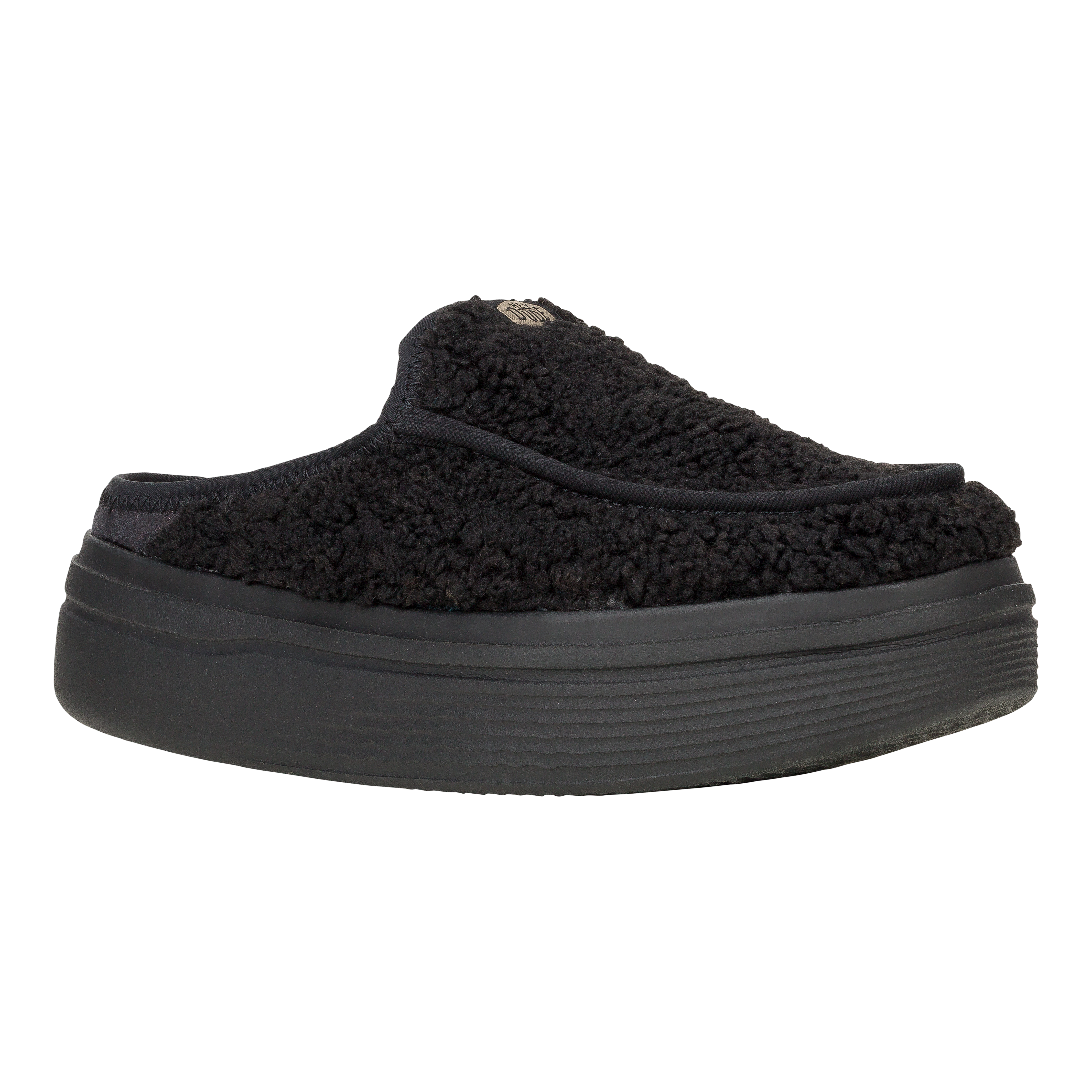 HEYDUDE shoes Austin Lift Cozy - Black – Women's - view 7
