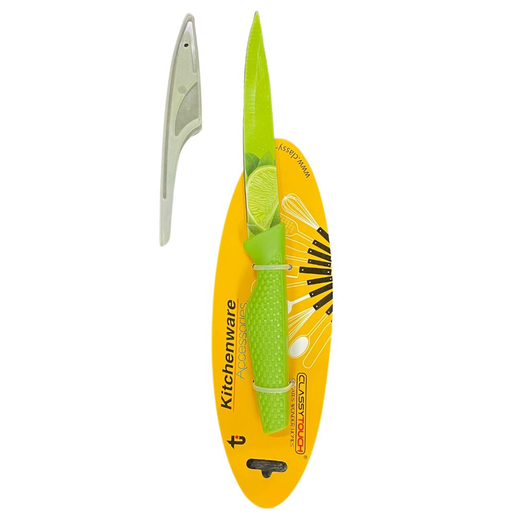 Classy Touch Kitchen Knife | Green | 1 Pc - view 2