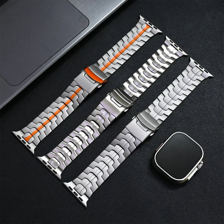 Million Cases Luxury Interwoven Metal Strap for Apple Watch - view 8