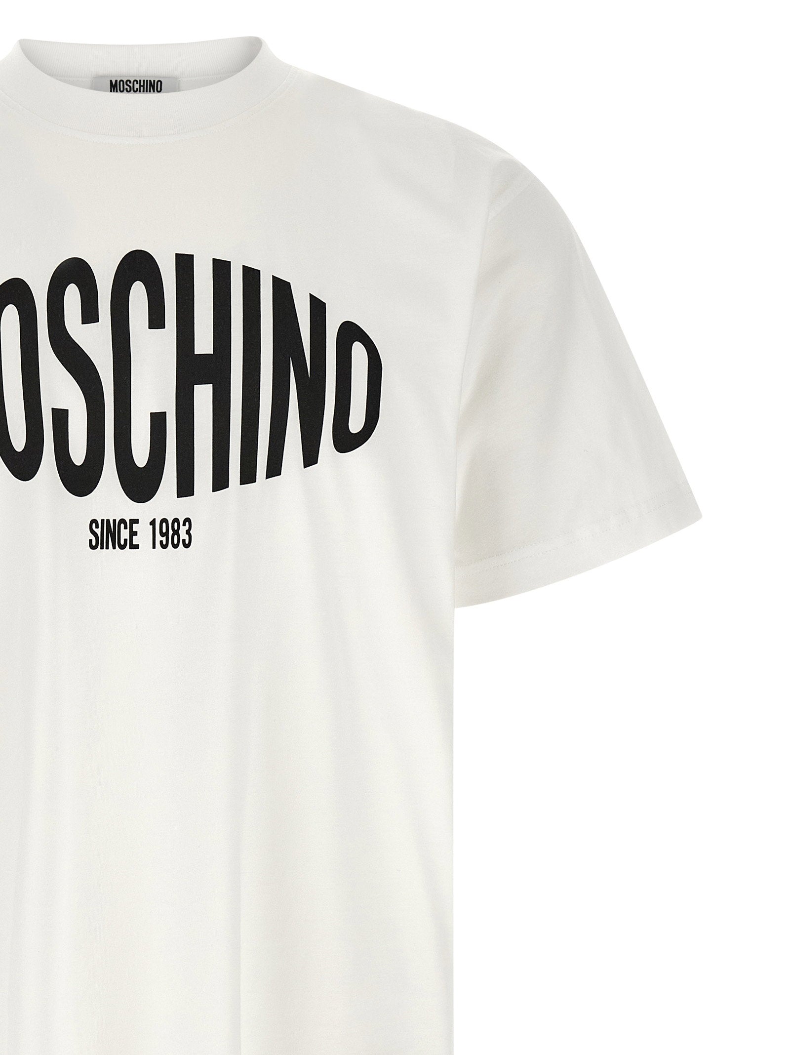 Moschino Logo T-shirt – 100% cotton - view 3