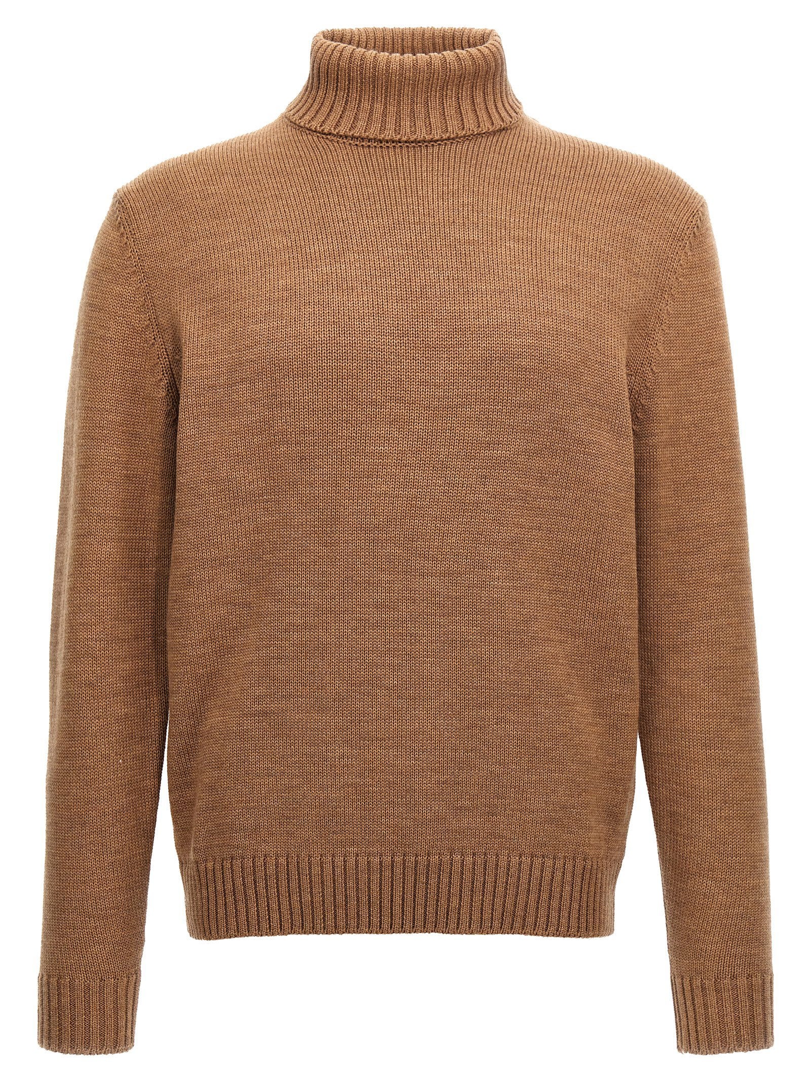 Zanone Turtle-neck Sweater – 100% virgin wool