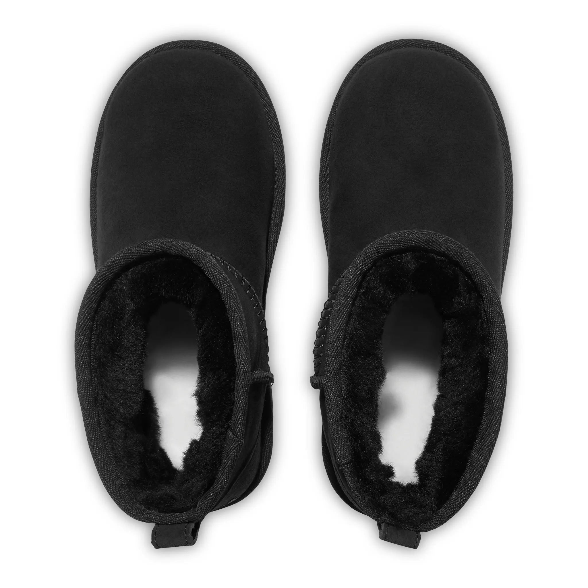 UGG Classic Ultra Mini Kids Black Boots - view 3