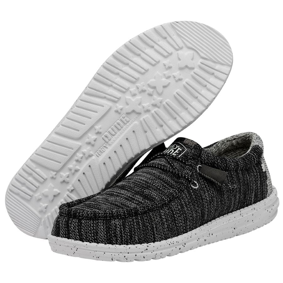 HEYDUDE Shoes Wally Stretch - Mix Meteorite – Men's - view 3