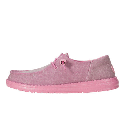 HEYDUDE shoes Wendy Funk Holiday Sparkle - Pink