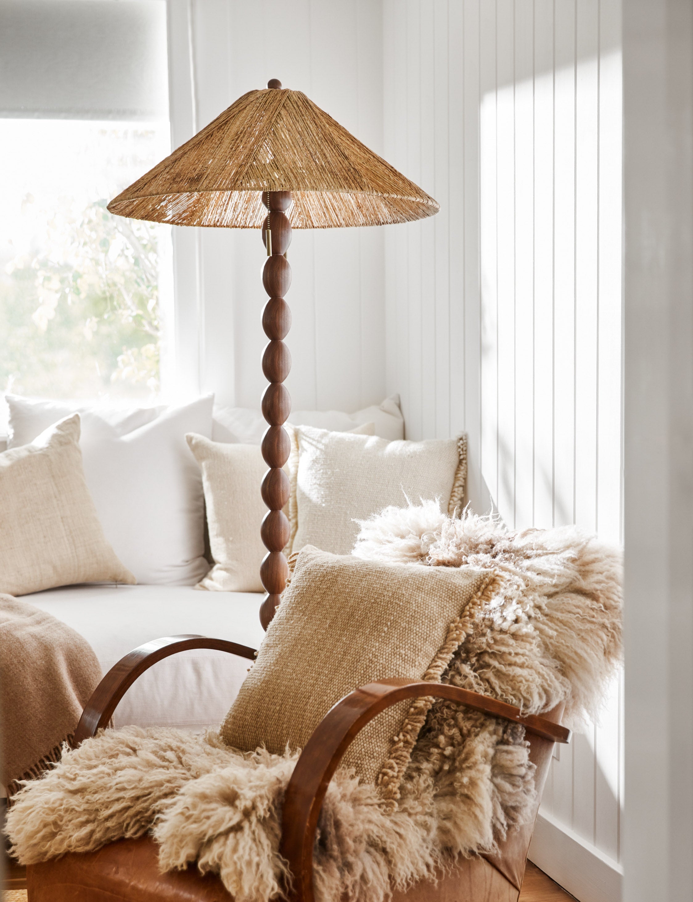 Lulu and Georgia Samina Floor Lamp – Natural - view 2