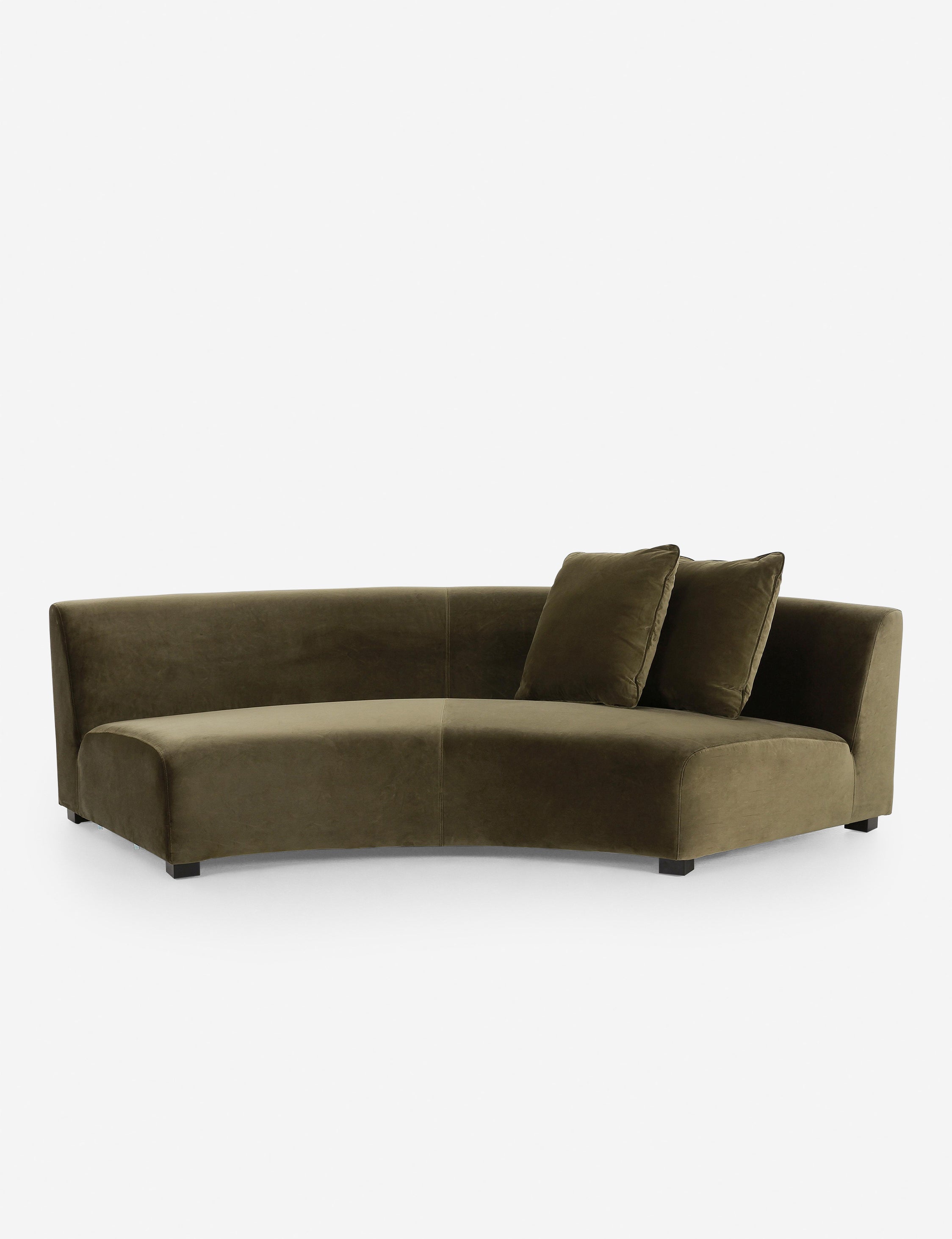 Lulu and Georgia Saban Curved Sofa - view 4
