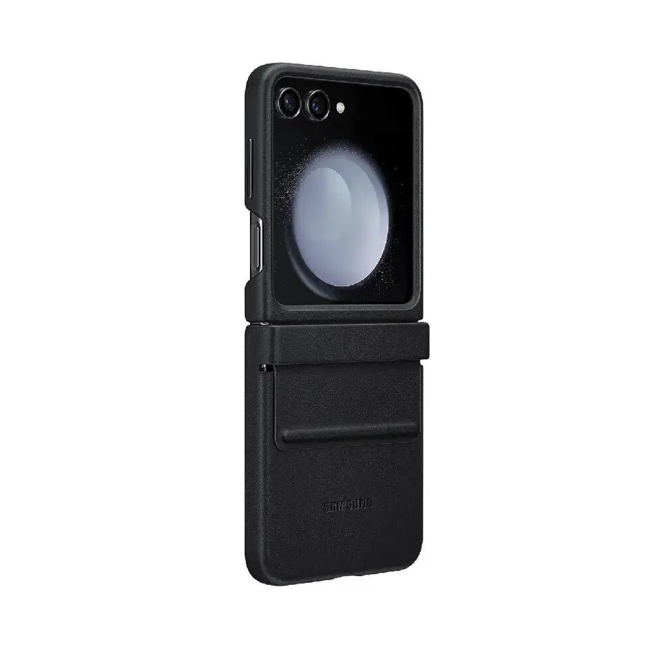 Million Cases Galaxy Z Flip Series Faux Leather Folding Case - view 2