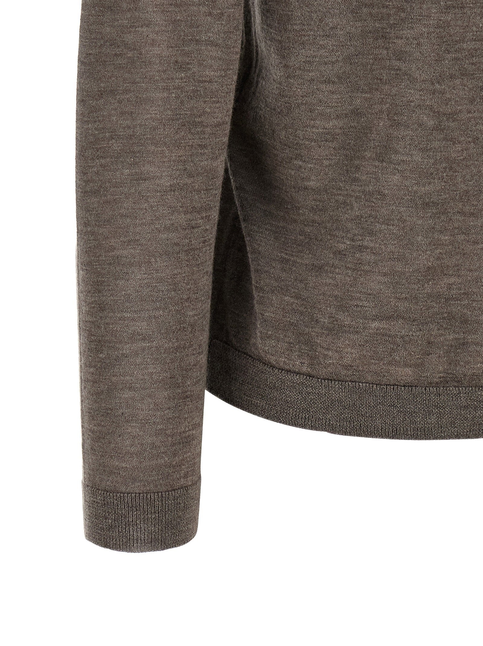 Co Sweater With Rolled Neckline – 100% cashmere - view 4