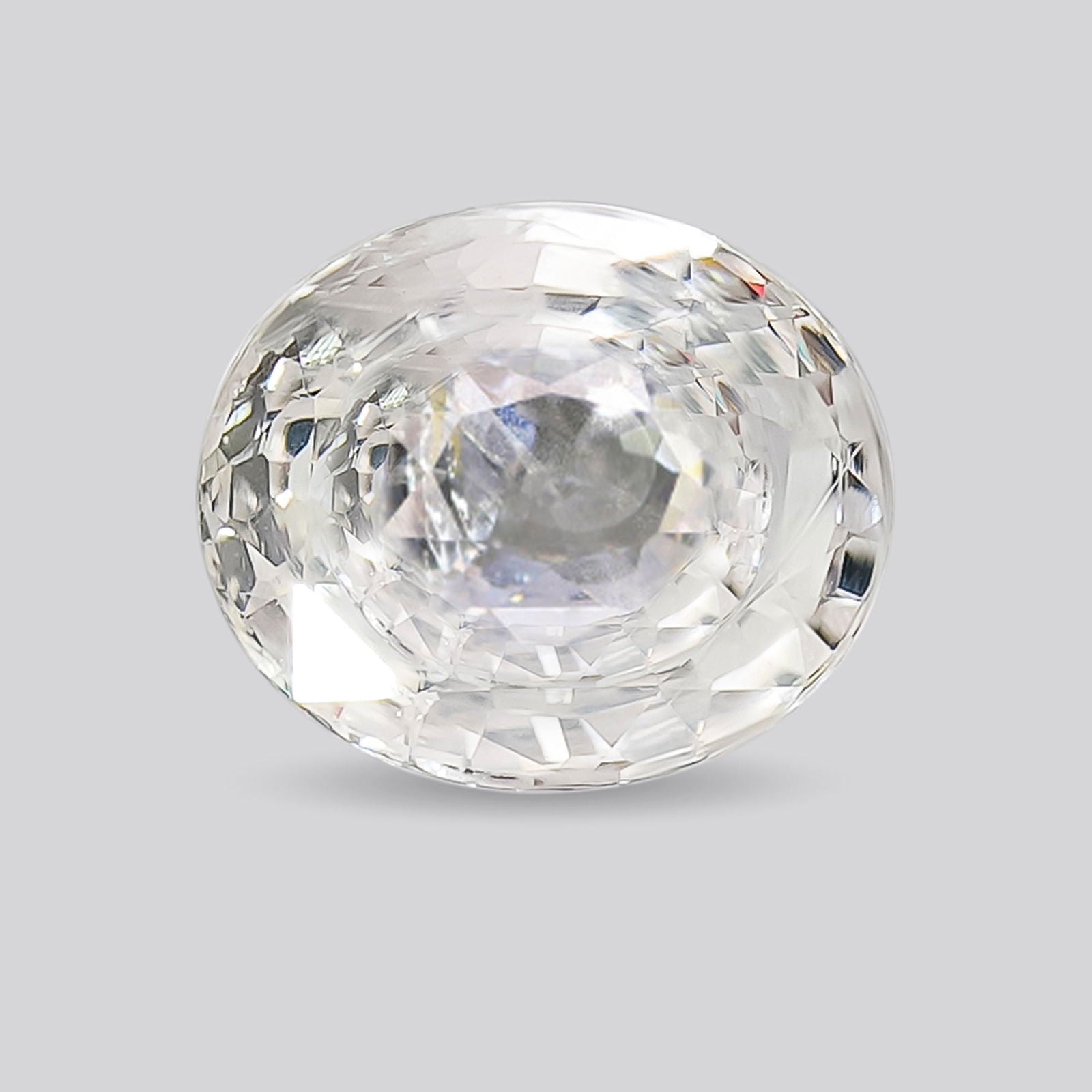 Gemsmantra White Sapphire (8.18 ratti)