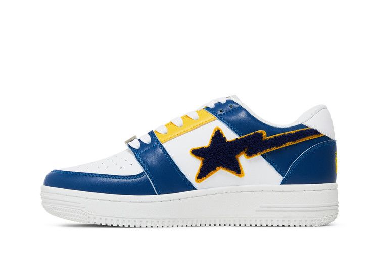 A Bathing Ape Bape Sta Low Patched Navy - view 3