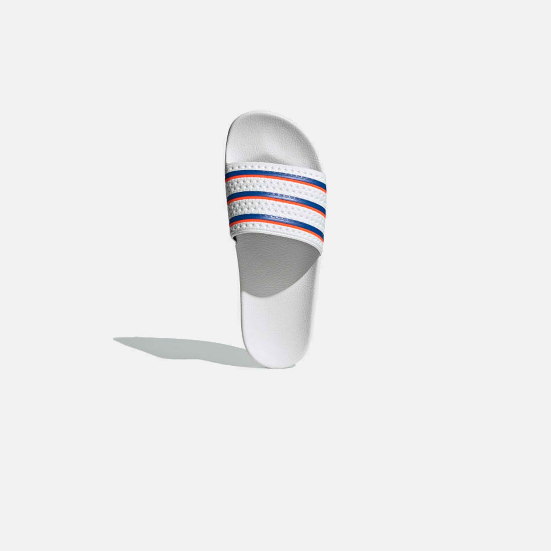 Adidas Originals | ADILETTE SLIDES WHITE/BLUE/RED - view 2