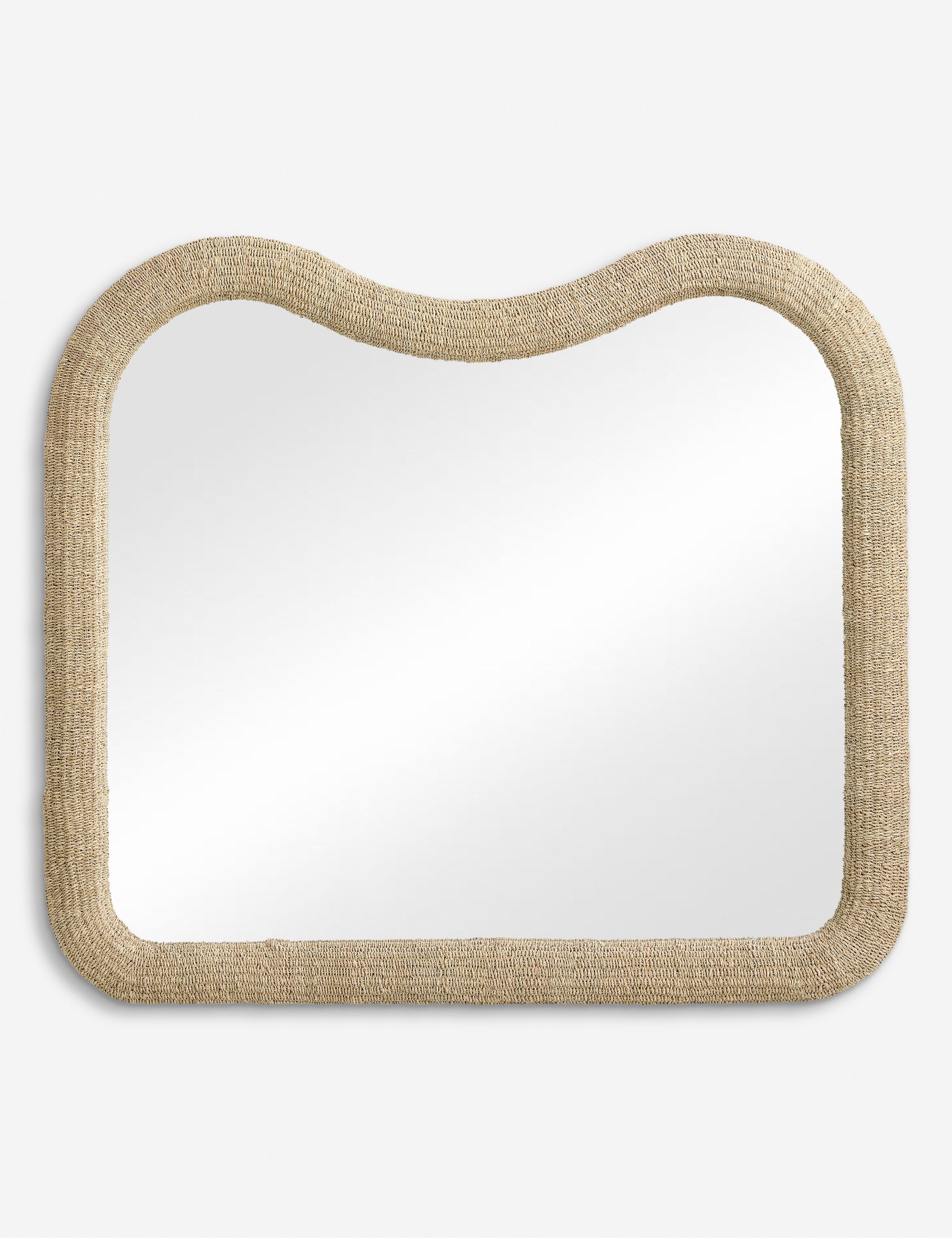 Lulu and Georgia Kacia Mantel Mirror – Natural
