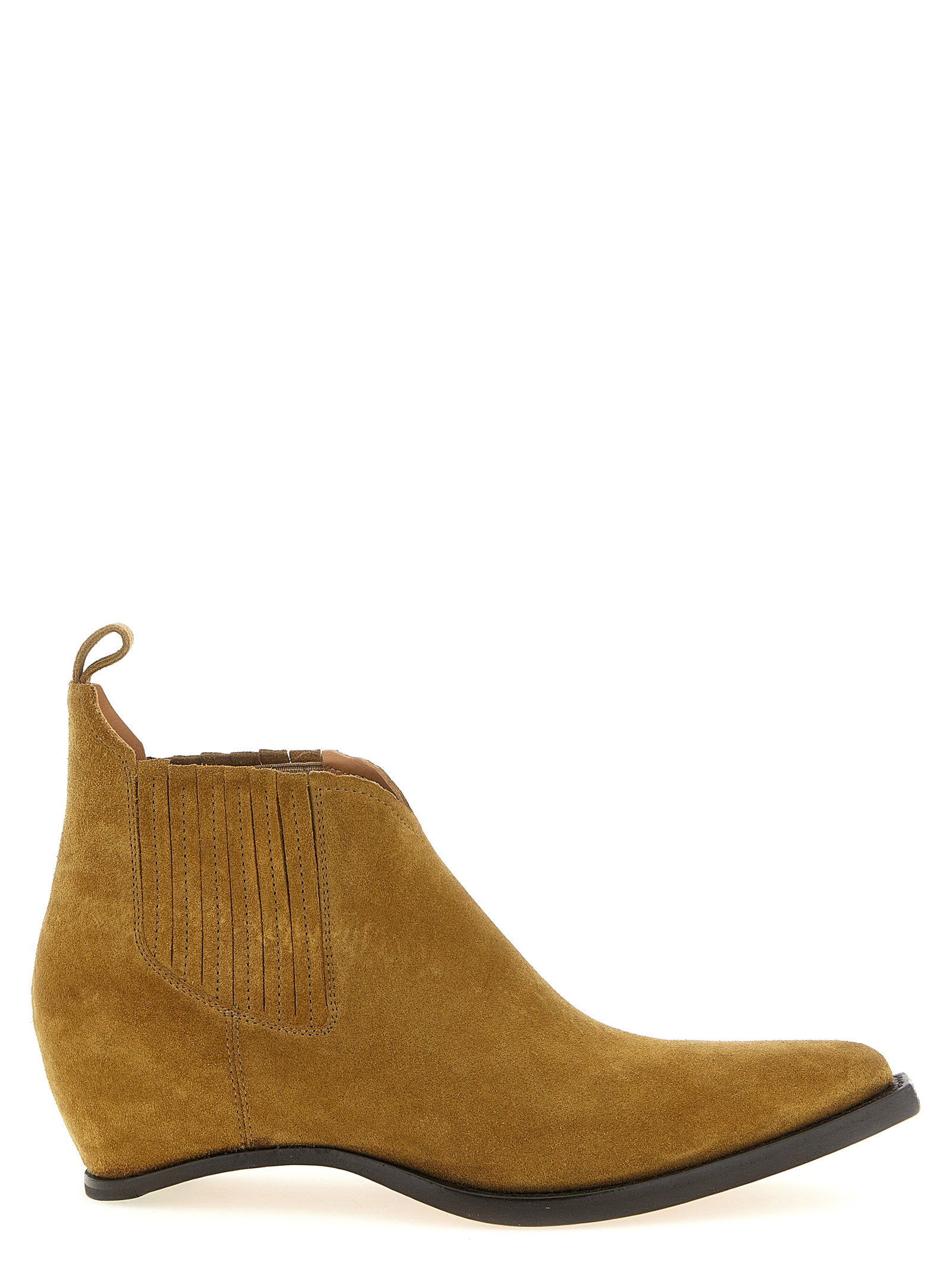 Maison Margiela Western Chelsea Heel-less Ankle Boots