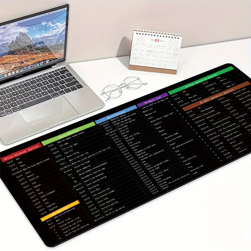 Catterton Large English Shortcut Keys Deskpad - view 7