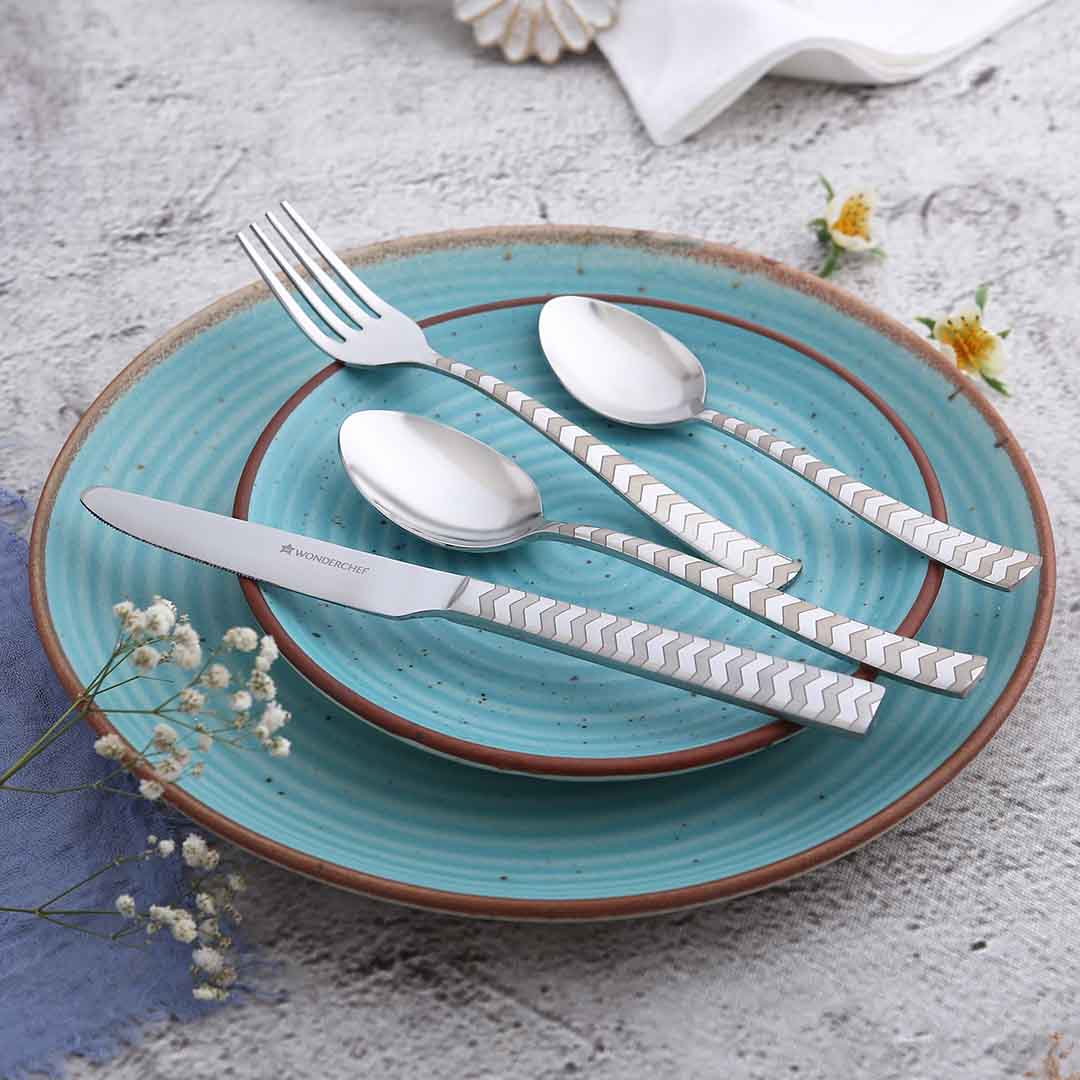 Wonderchef Roma Dinner Spoon - Laser Etching - Set of 6 pcs - view 6