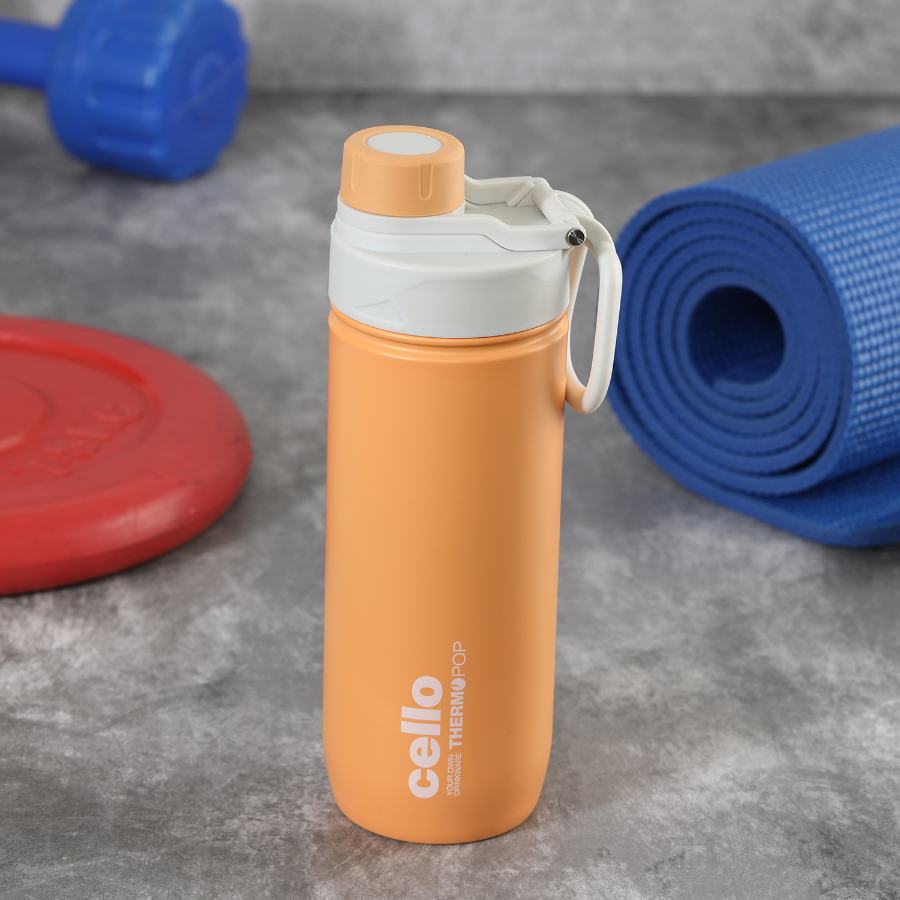 Cello Pop Hot & Cold Stainless Steel Kids Water Bottle, 600ml - view 8