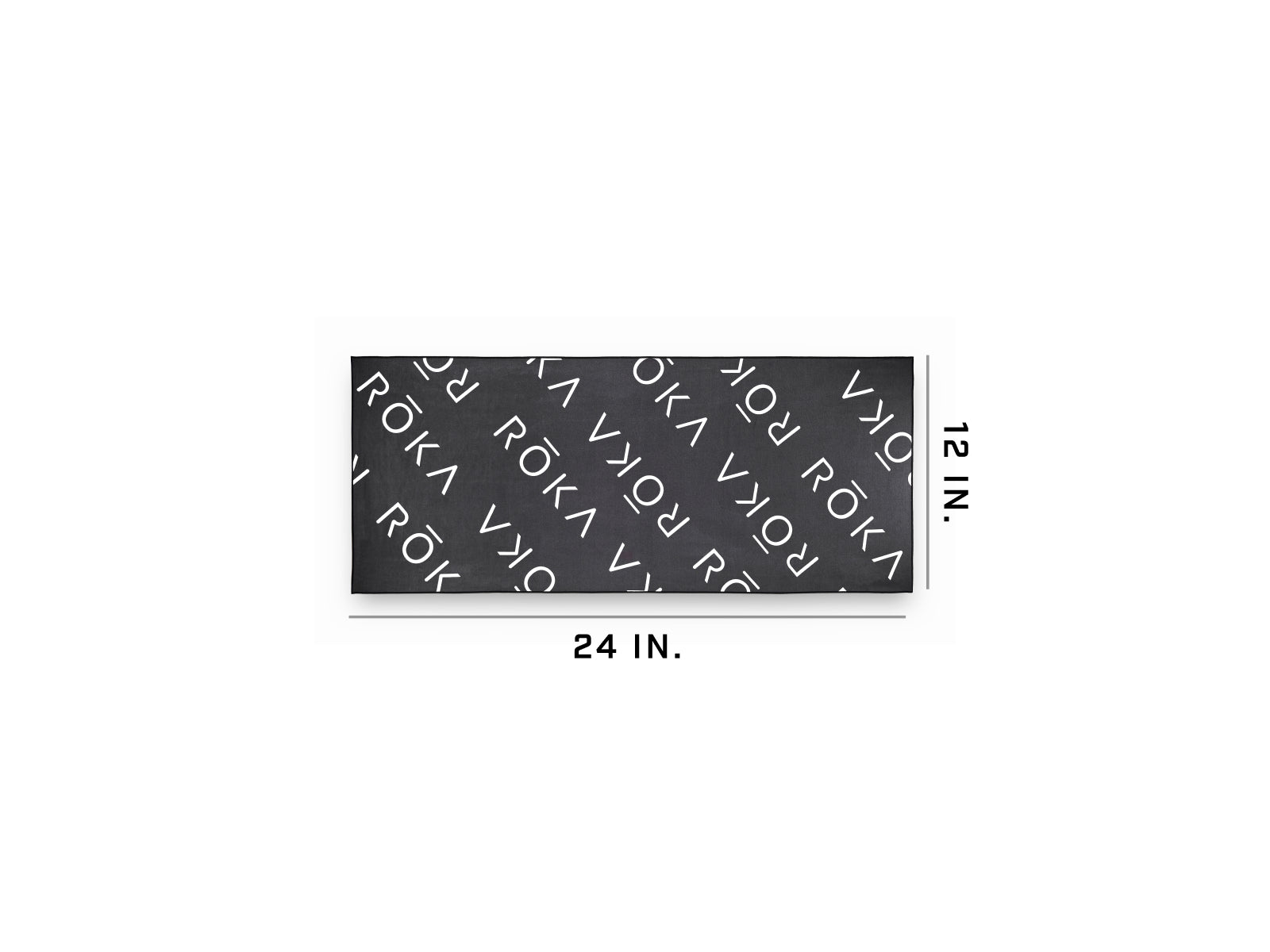 ROKA Pro Mini Towel – Black - view 2