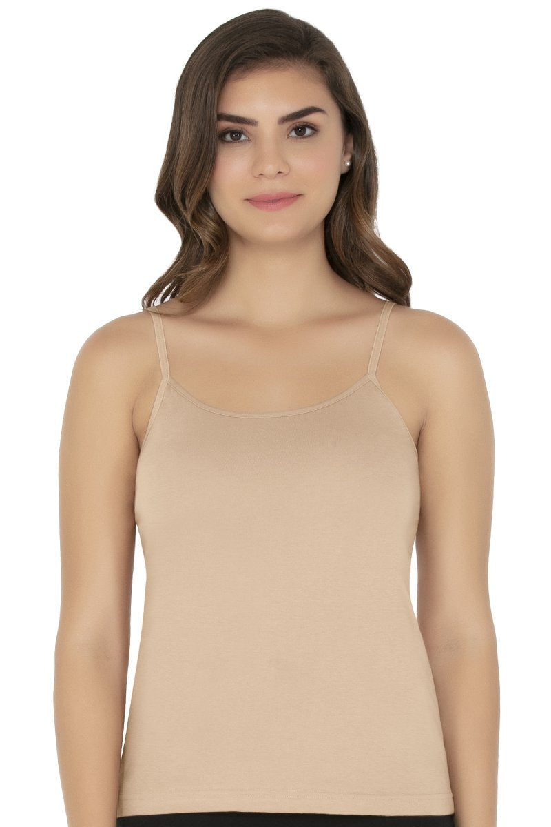 Amante Cotton Camisole - Nude