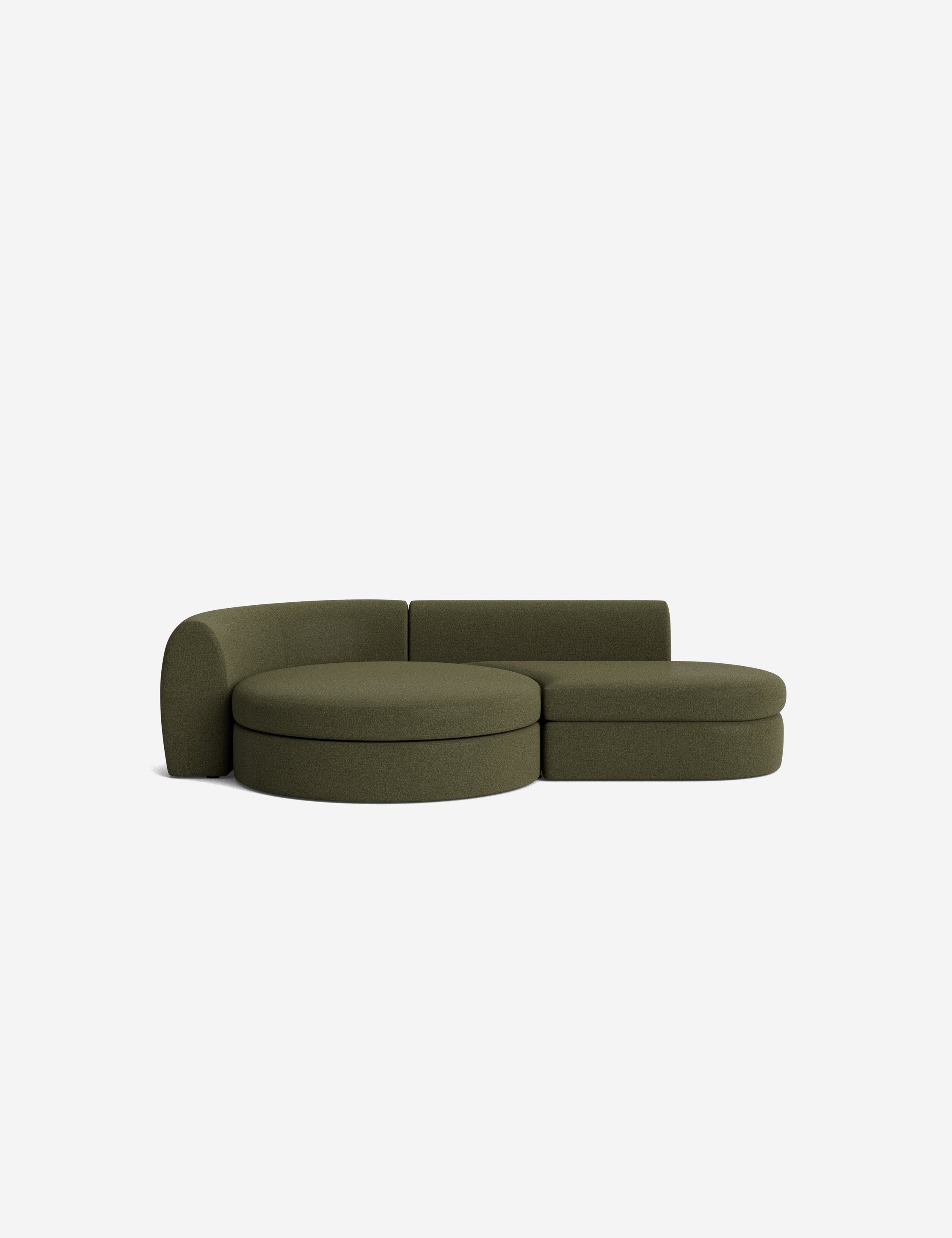 Lulu and Georgia Buckley Modular Chaise Sectional Sofa - view 29