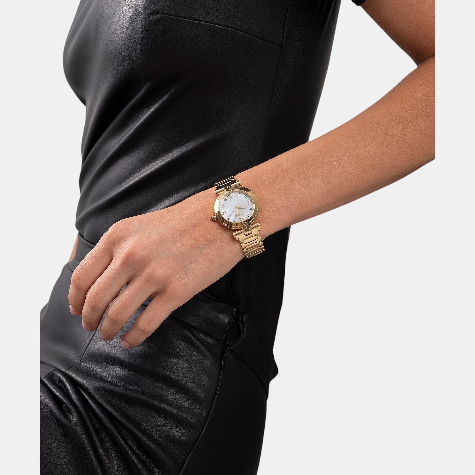 GC Fusion Women Quartz White Dial Analog Stainless Steel Watch Y96002L1MF - view 5