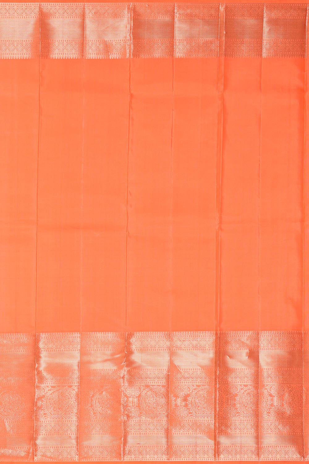 Kalanjali Kanchi Pattu Peach Saree – Women's - view 4