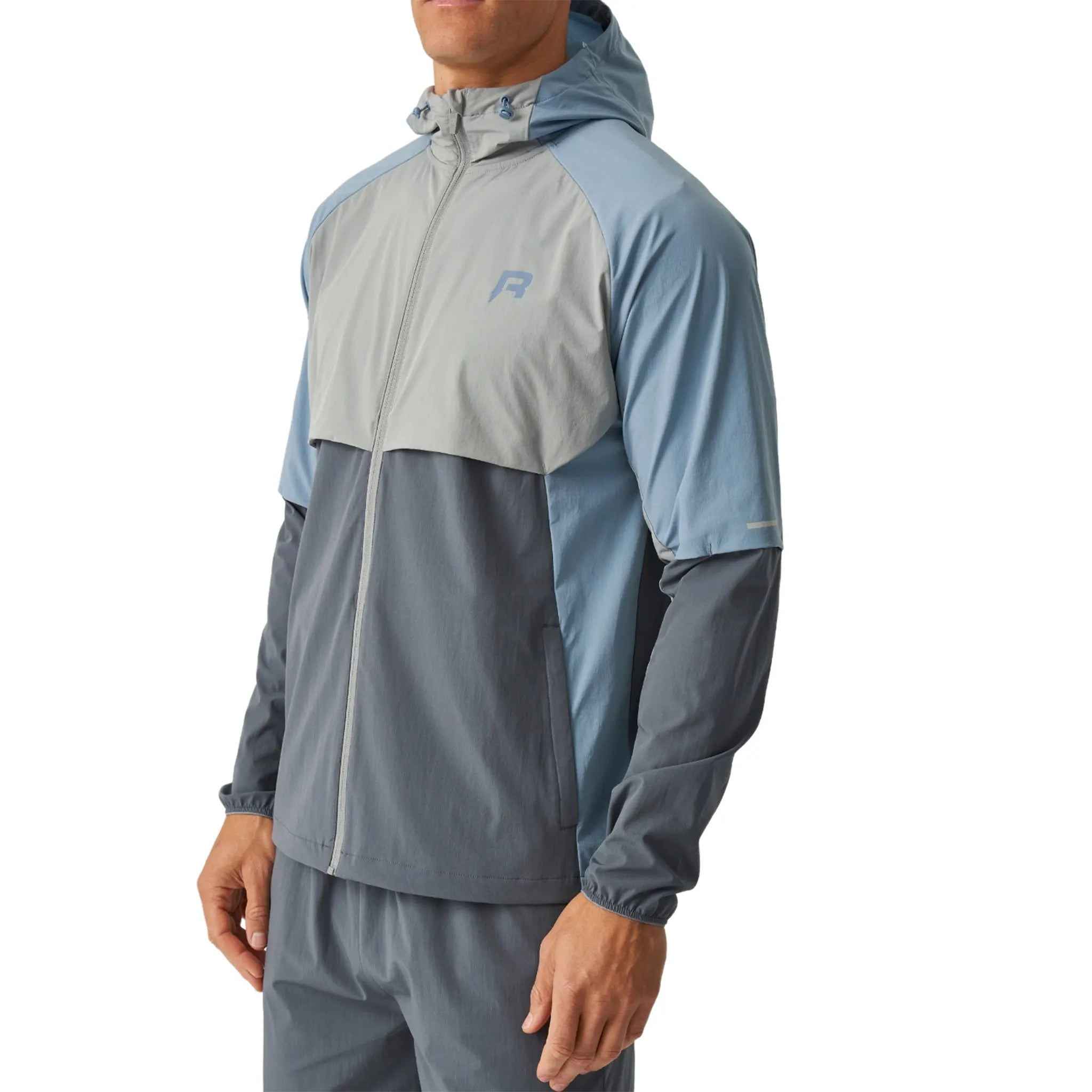 Reprimo Vortex Turbulence Dusky Blue Windbreaker - view 4