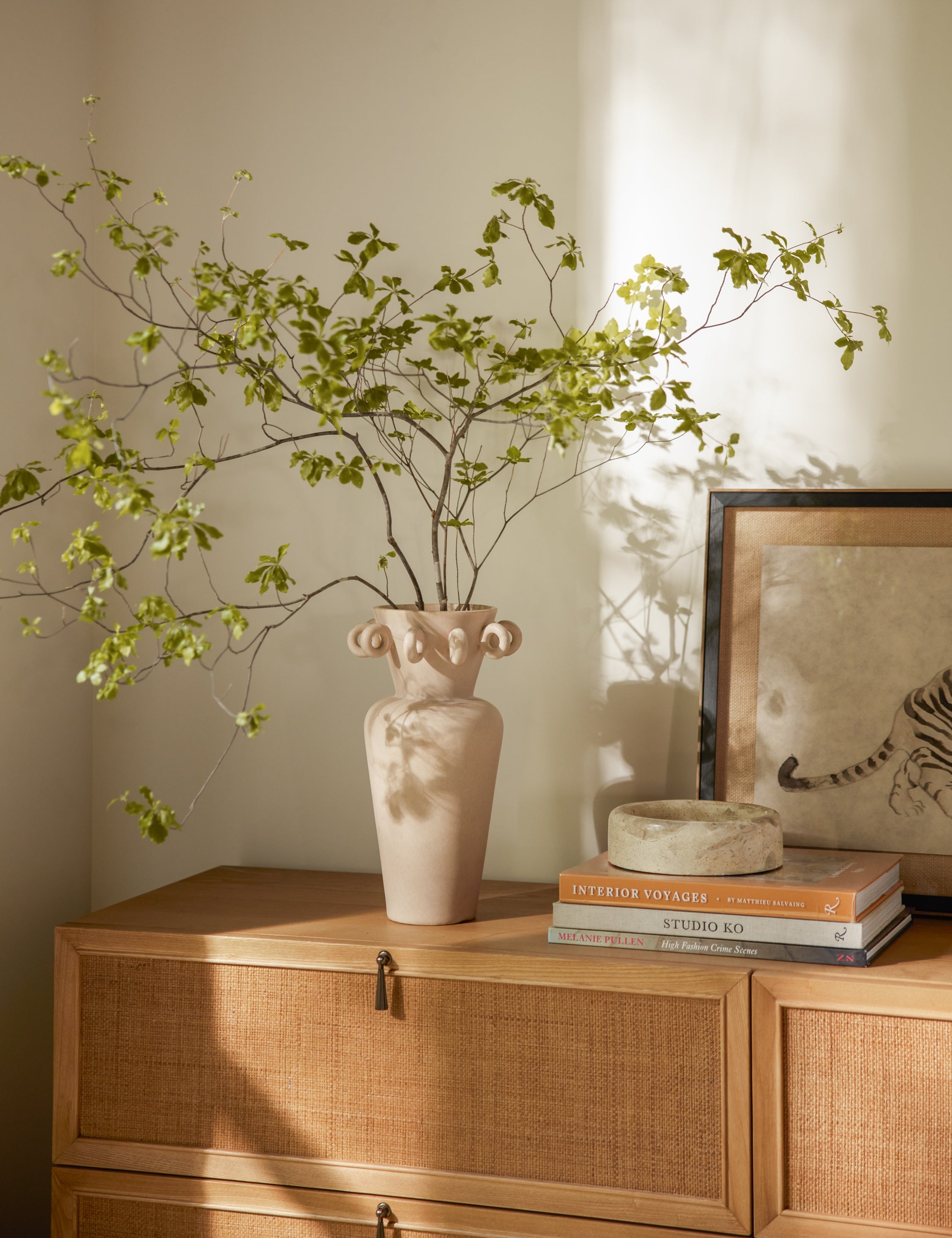 Lulu and Georgia Tenya Vase – Natural - view 2