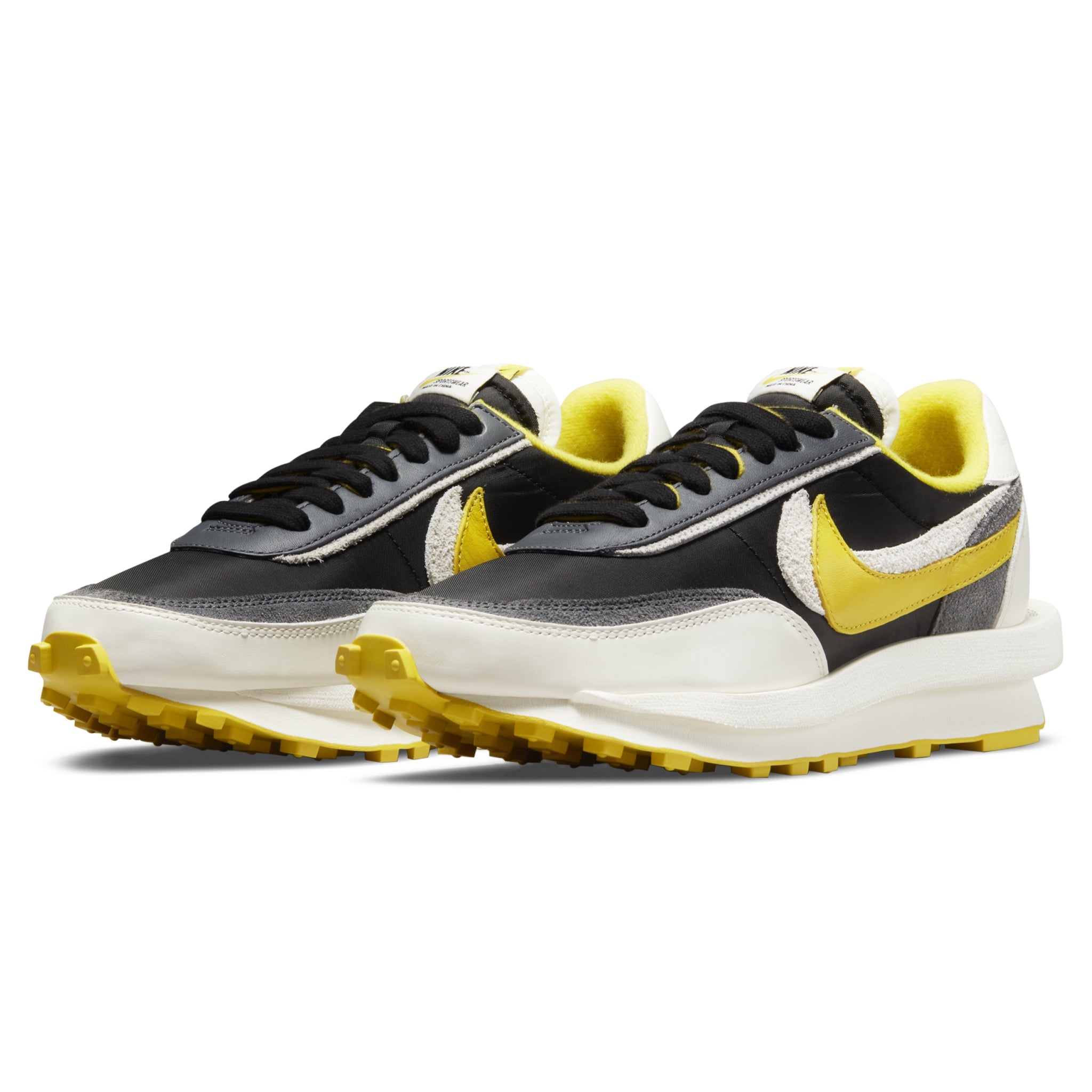 Nike x Sacai LD Waffle Undercover Black Bright Citron - view 2