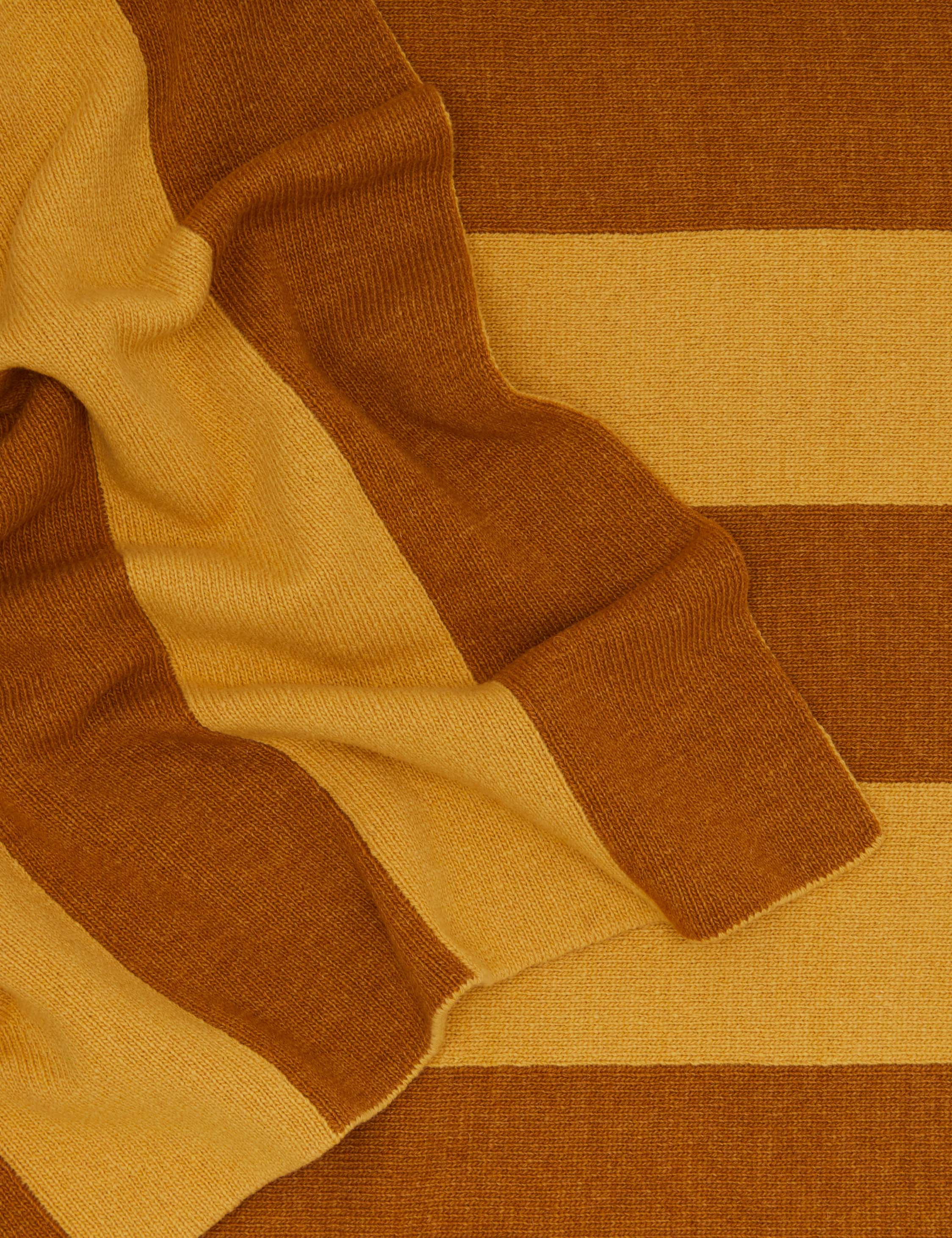 Lulu and Georgia Simple Striped Wool Throw by Hawkins New York - view 10