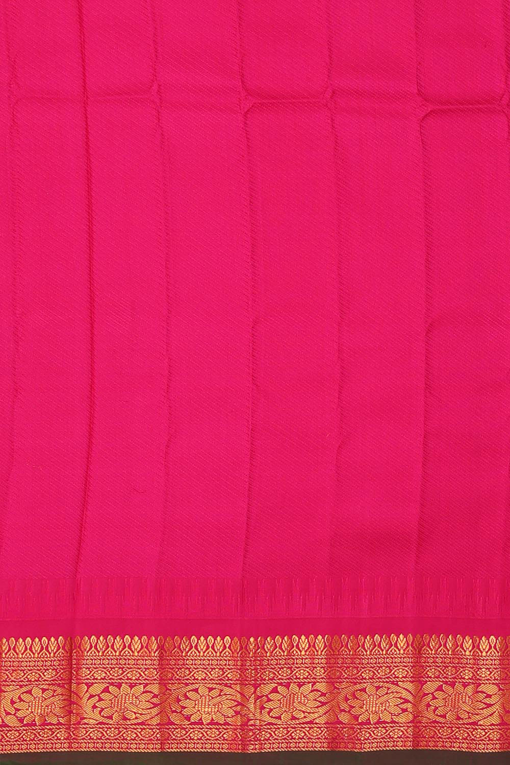 Kalanjali Gadwal Silk Sky Blue Saree – Women's - view 4