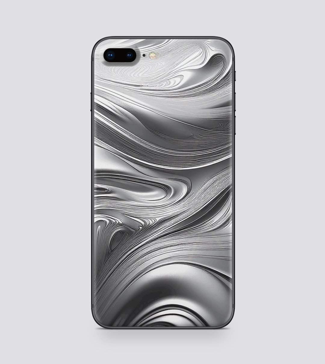 Apple iPhone 8 Plus Silver Swirl