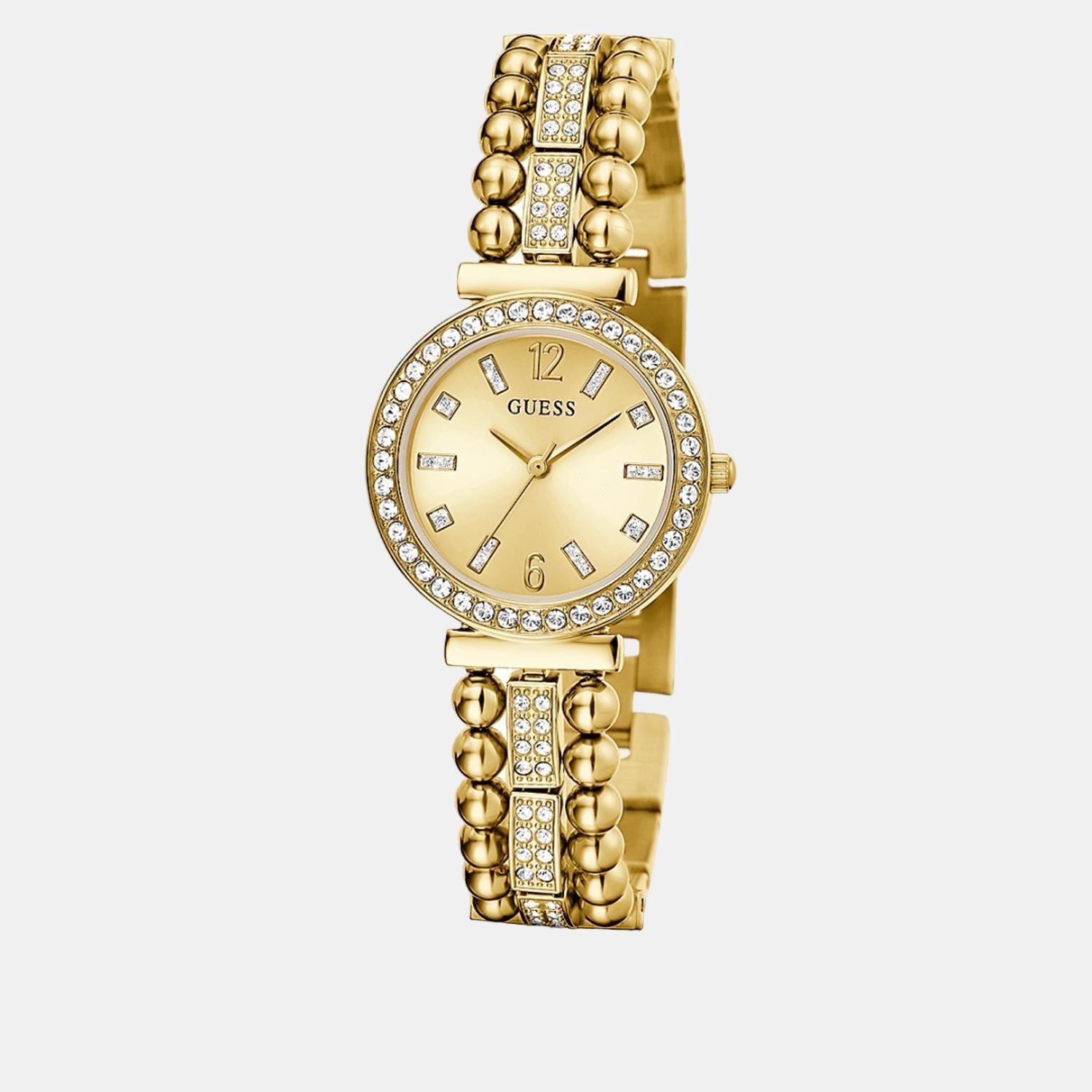 Guess Gala Women Quartz Champagne Dial Analog Stainless Steel Watch GW0401L2 - view 2