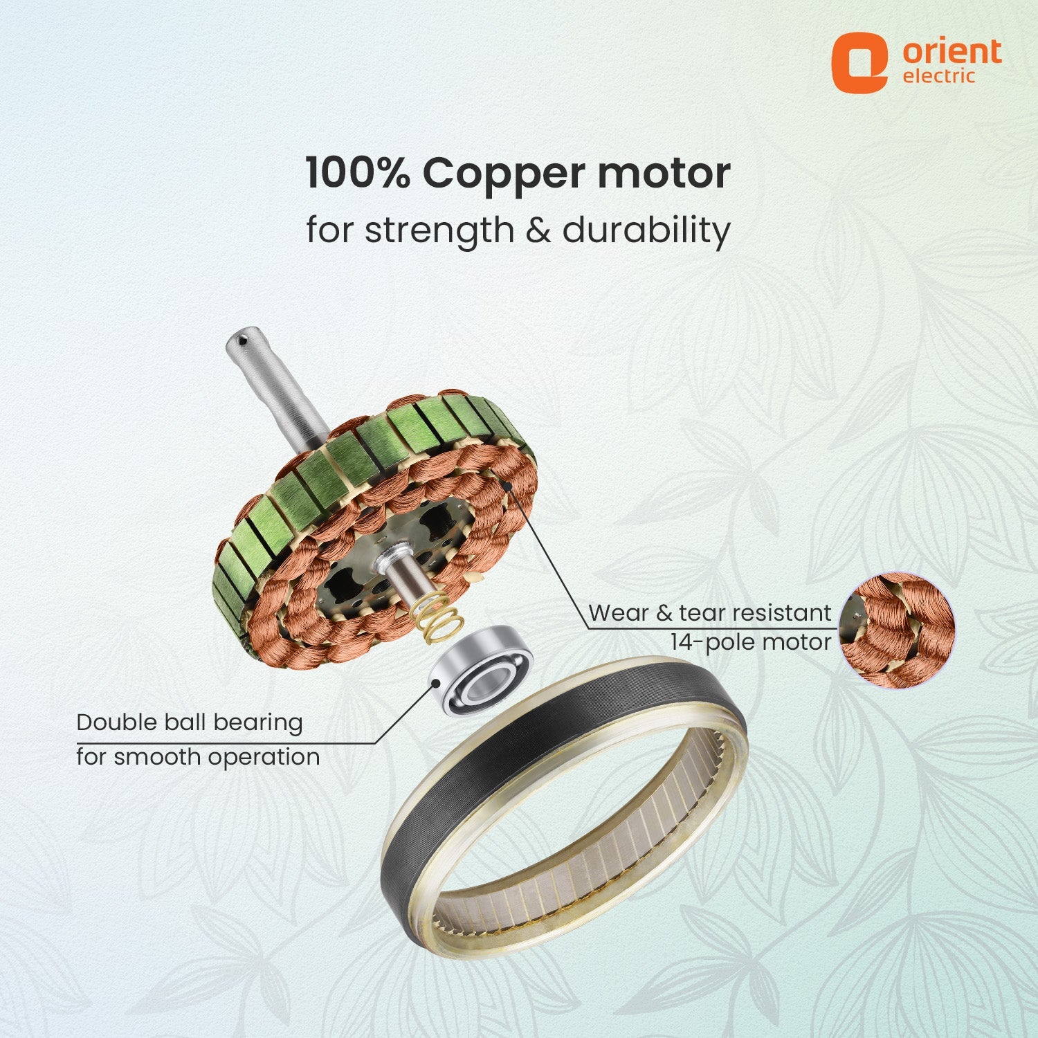 Orient Electric Mozart Nature Designer Ceiling Fan - view 14