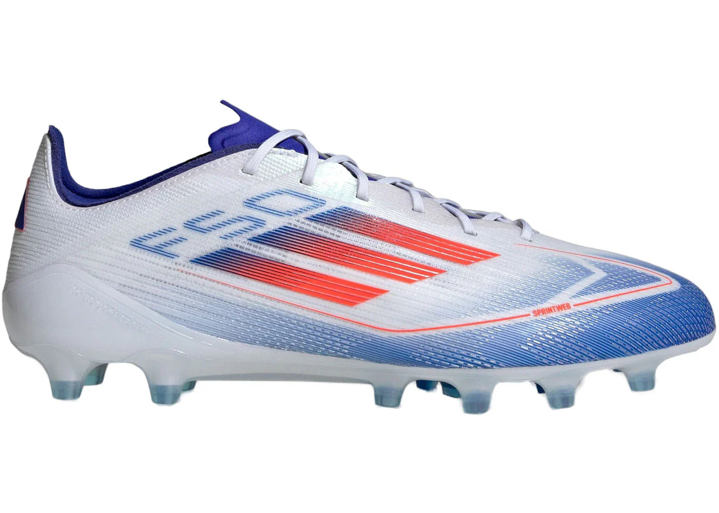 adidas F50 Elite AG Cloud White Solar Red Lucid Blue - view 2