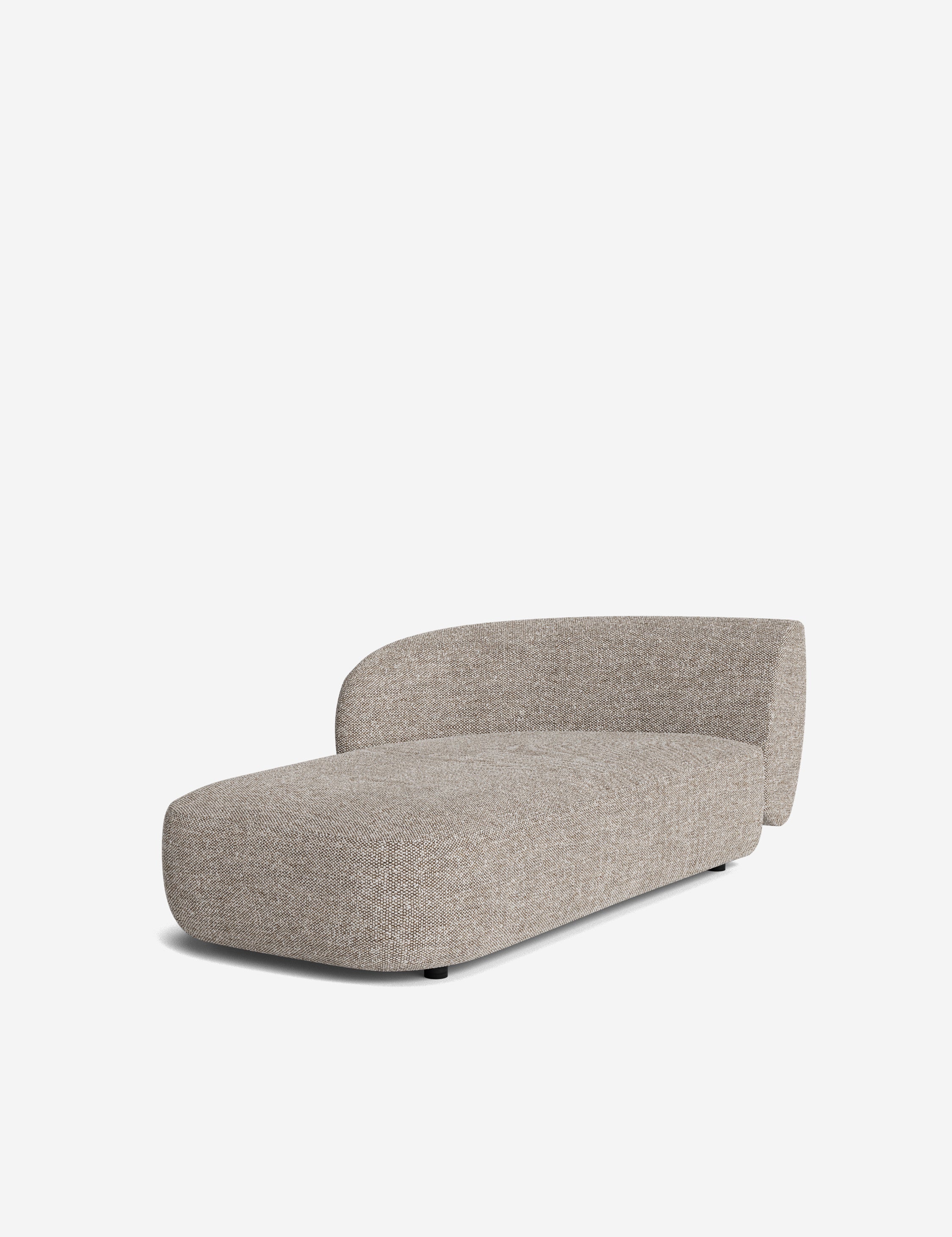Lulu and Georgia Claret Modular Left Chaise - view 80