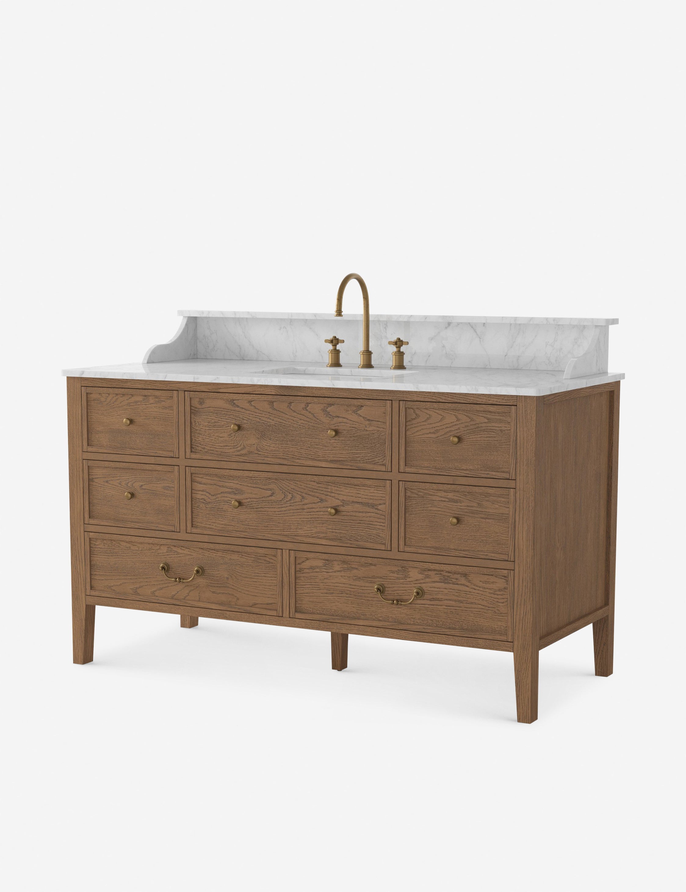Lulu and Georgia Elliston Bath Vanity by Amber Lewis x Four Hands - view 11