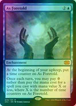 As foretold 38 – Magic As Foretold [38] [Double Masters 2022] [Foil]