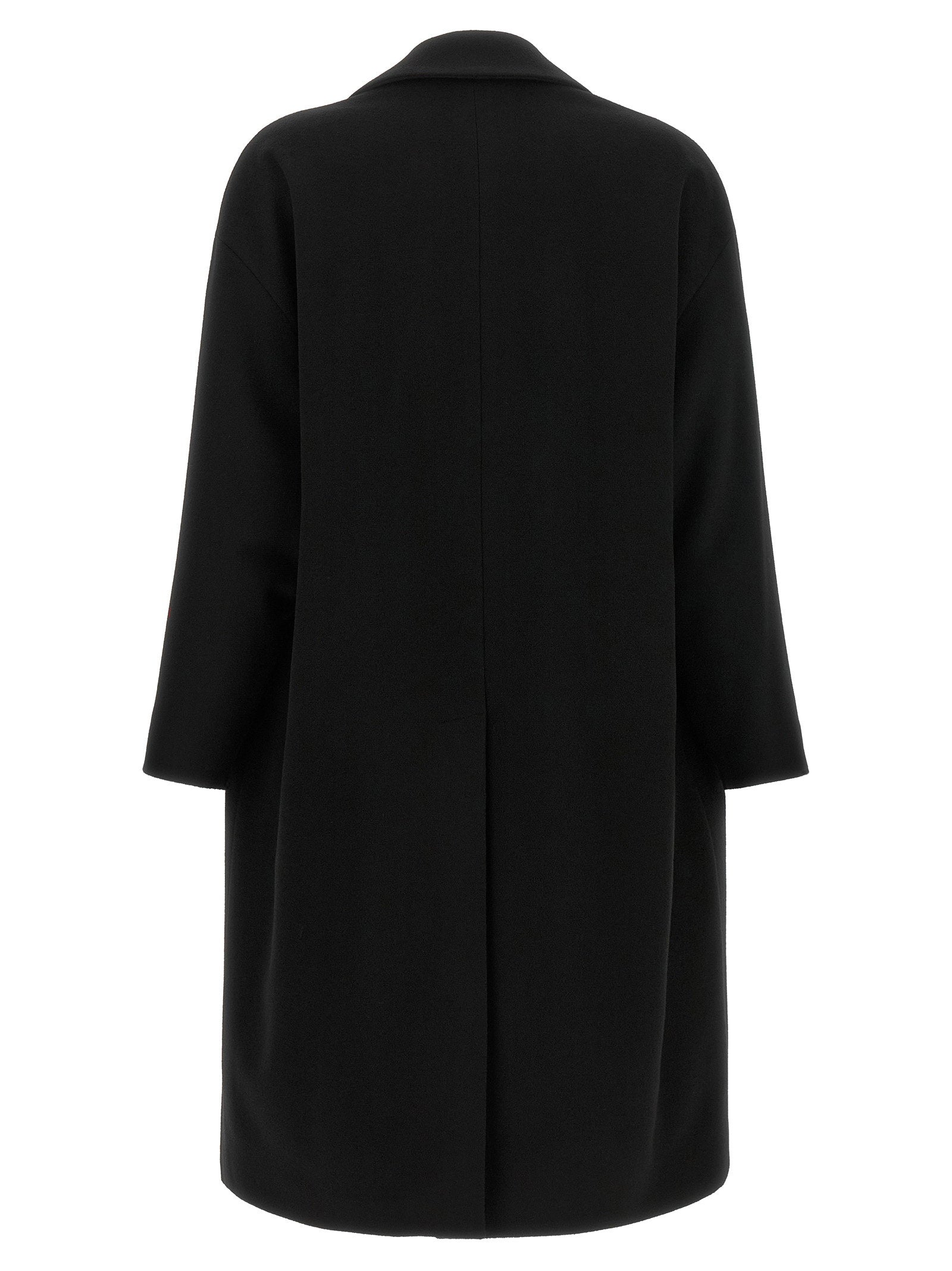 Alberto Biani Double-breasted Wide Coat – 100% wool - view 2