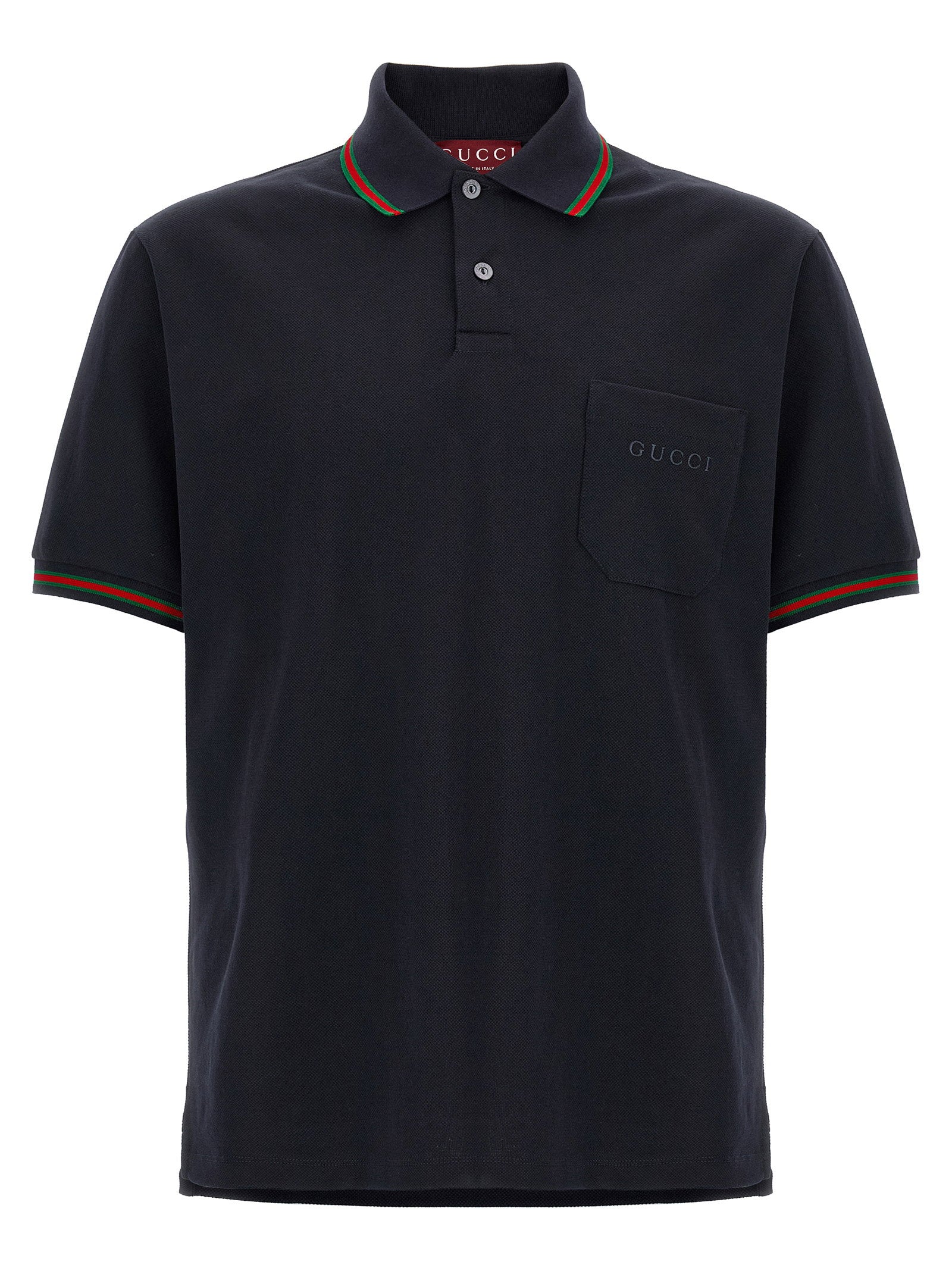 Gucci Nastro Web Polo Shirt – 100% cotton
