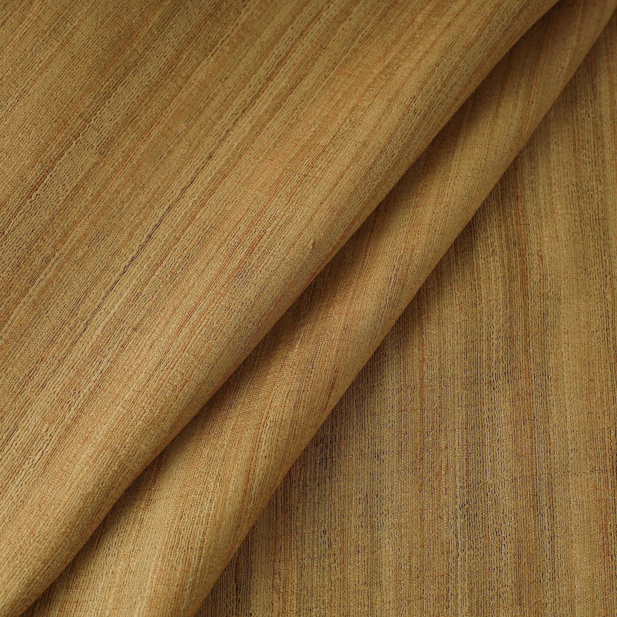 ITOKRI CRAFTS INITIATIVE Brown - Authentic Handwoven Tussar Silk Bhagalpuri Fabric 07 - view 2