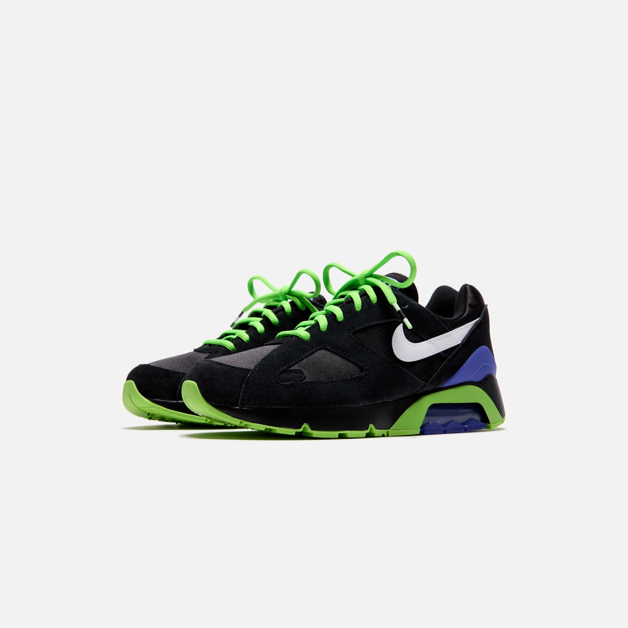 Nike Air 180 QS - Black / White / Action Green - view 2