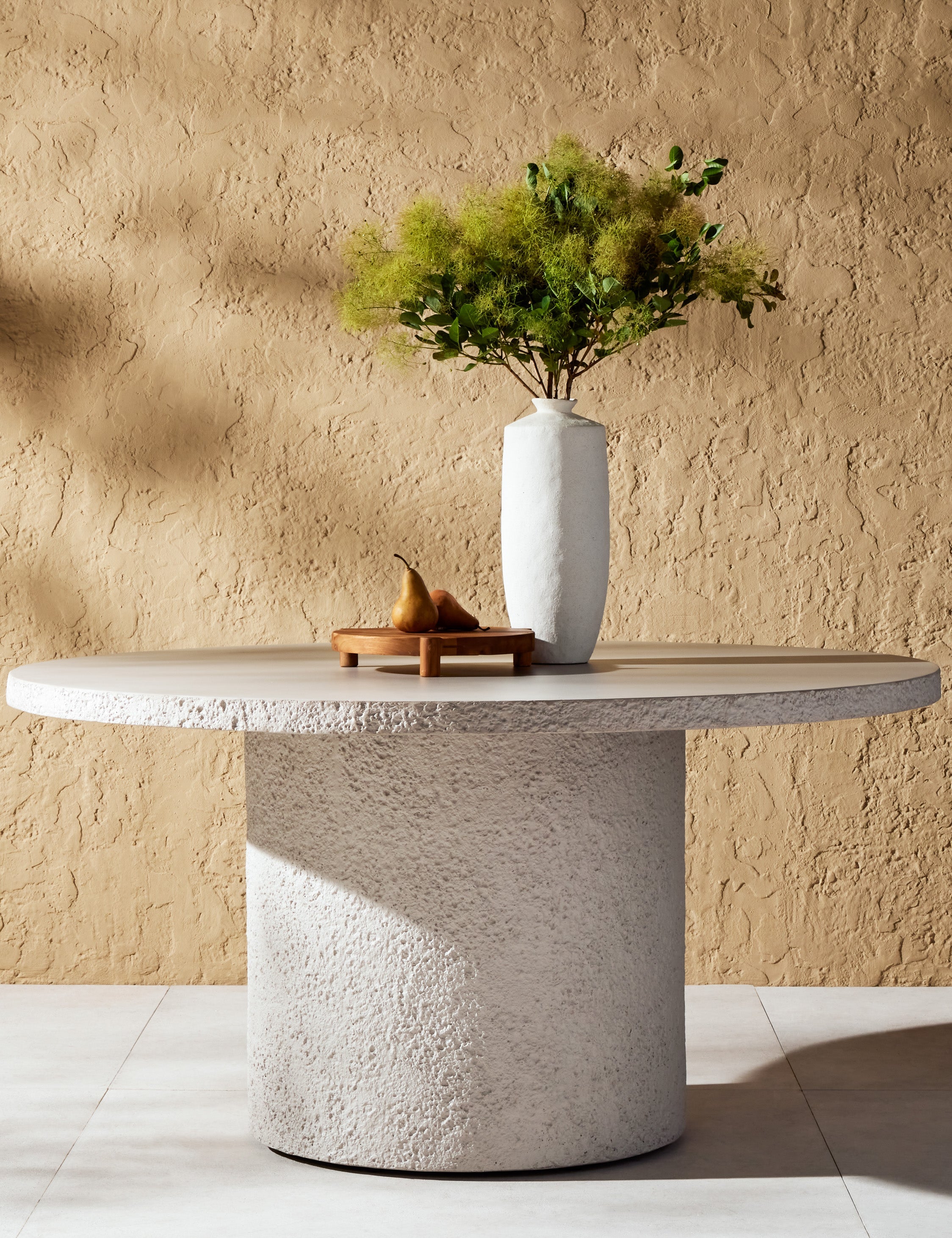 Lulu and Georgia Charlize Round Dining Table – White - view 2
