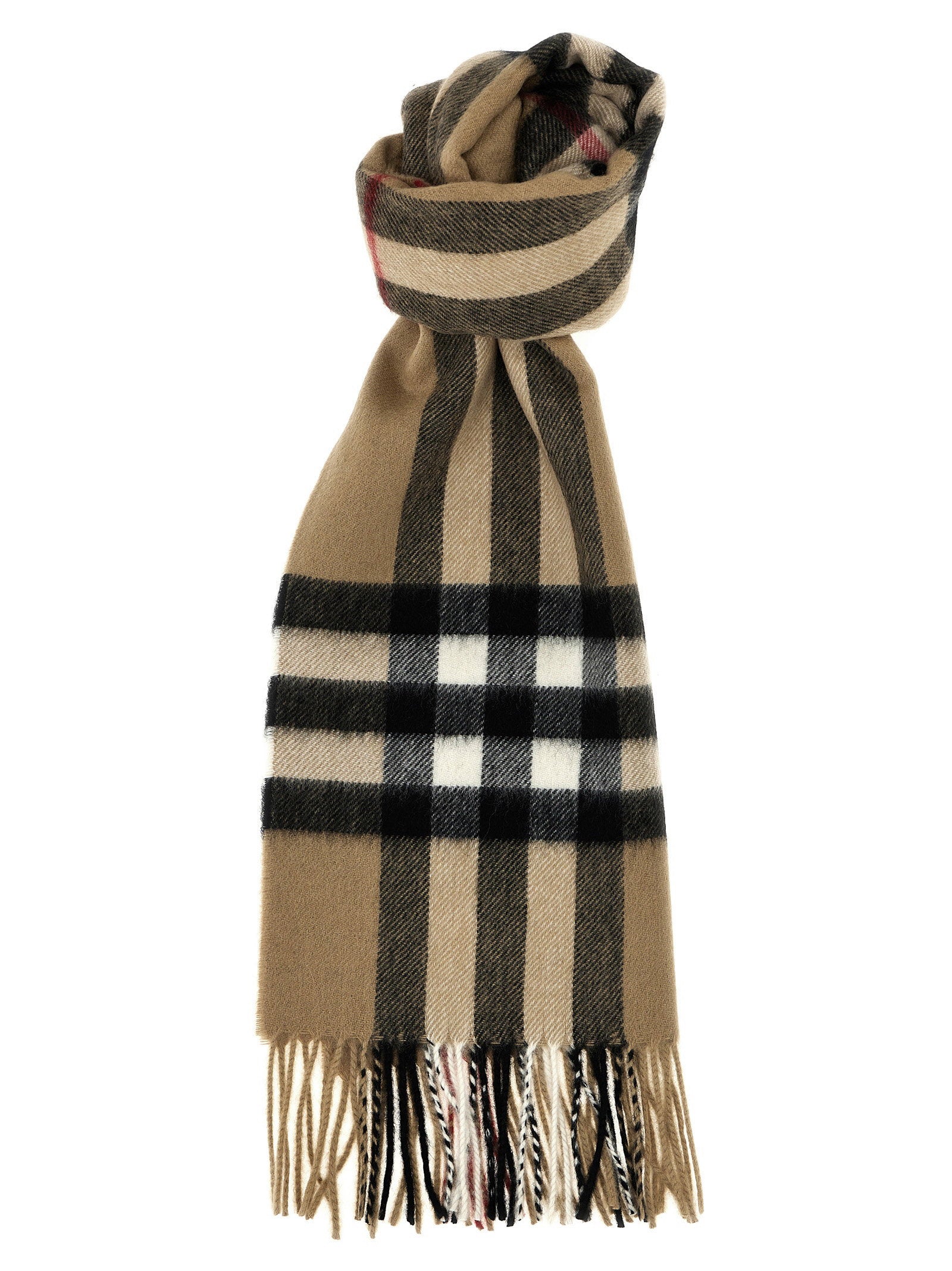 Burberry Check Cashmere Scarf – 100% cashmere