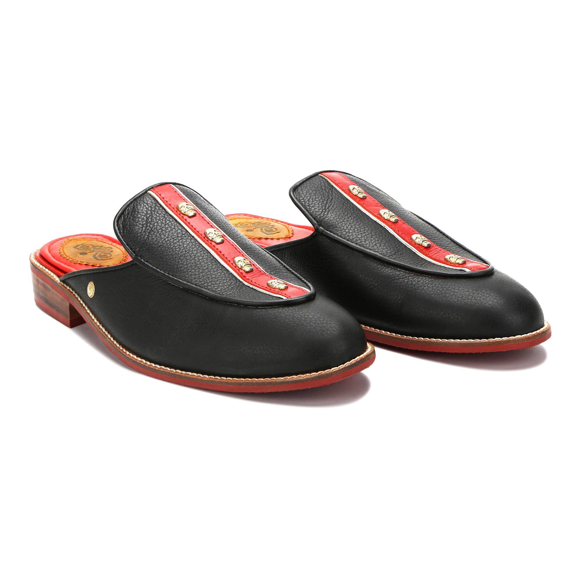 Banjaaran India Cranium Mule for Men – Coal (discontinued)