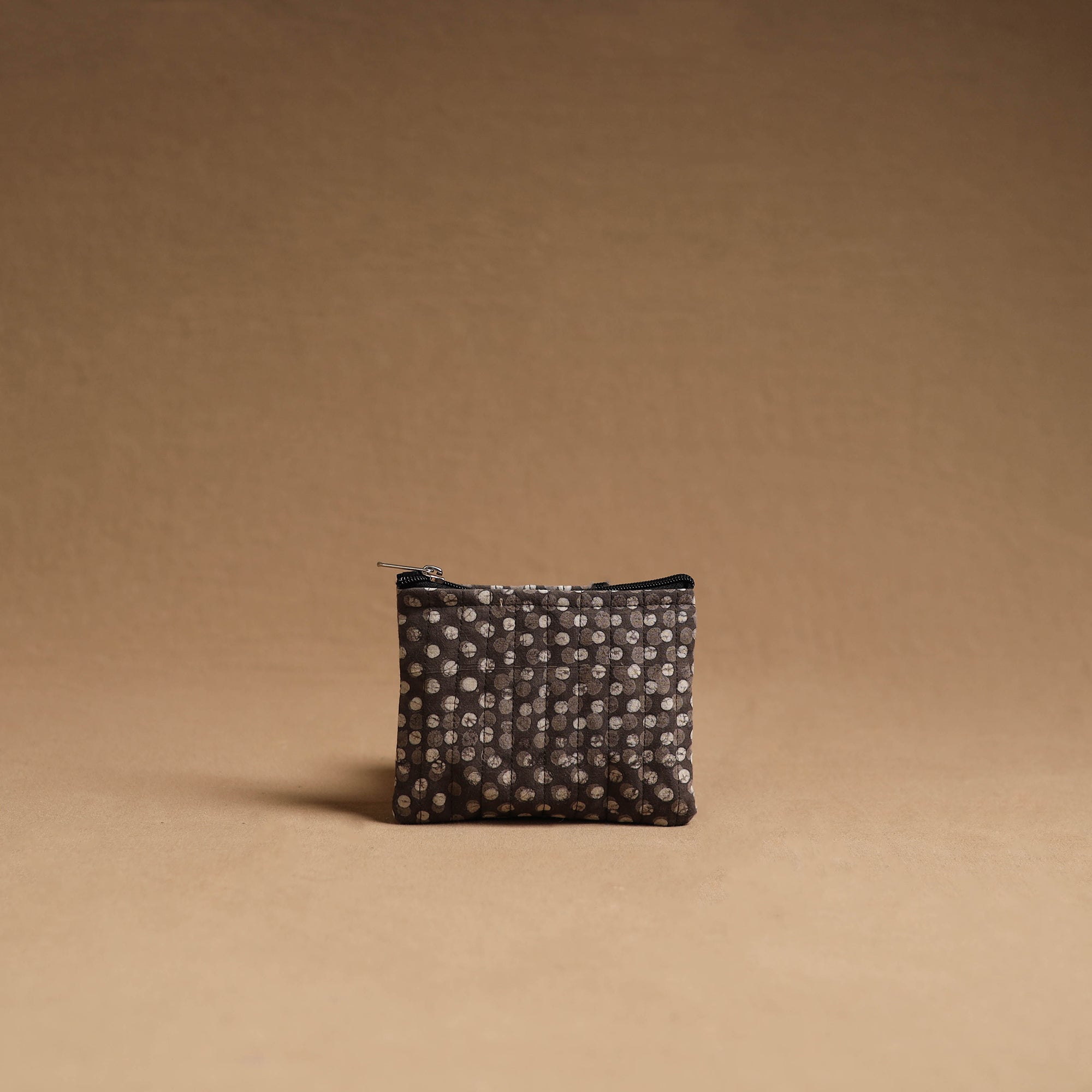 NOORI BAZAR Brown - Handmade Cotton Multipurpose Utility Pouches (set of 3) 01 - view 4