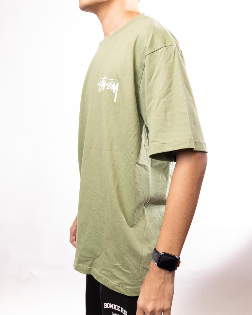 Stussy Reflection T-Shirt - Green - view 2
