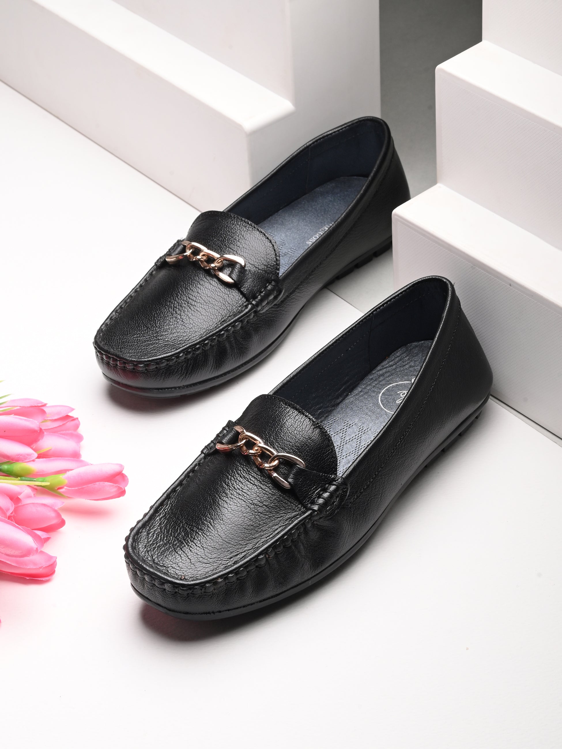 Egoss Shoes Loafers by Lady Boss x Egoss – Black